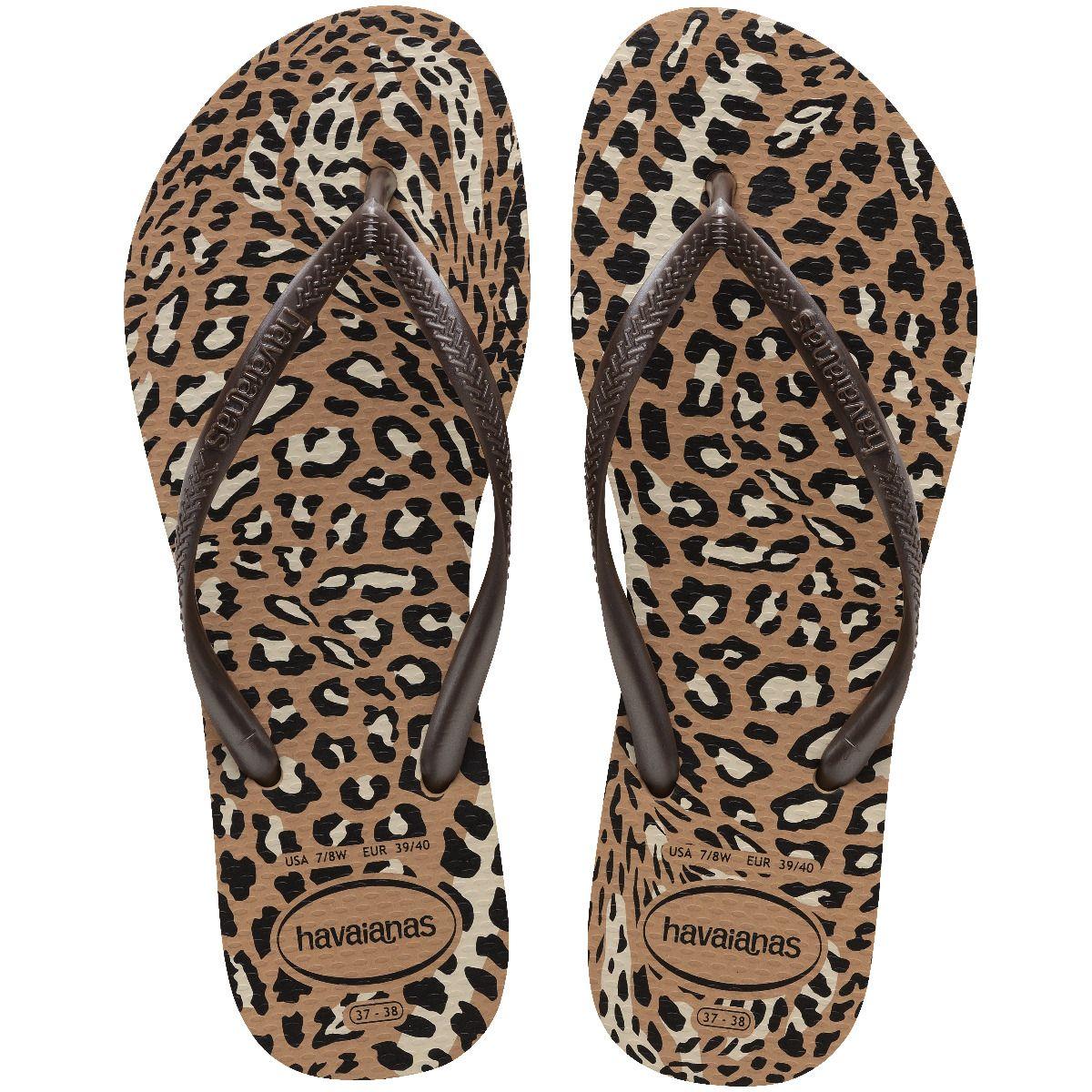 Sandalia Mujer Slim Animal Cafe Havaianas-0