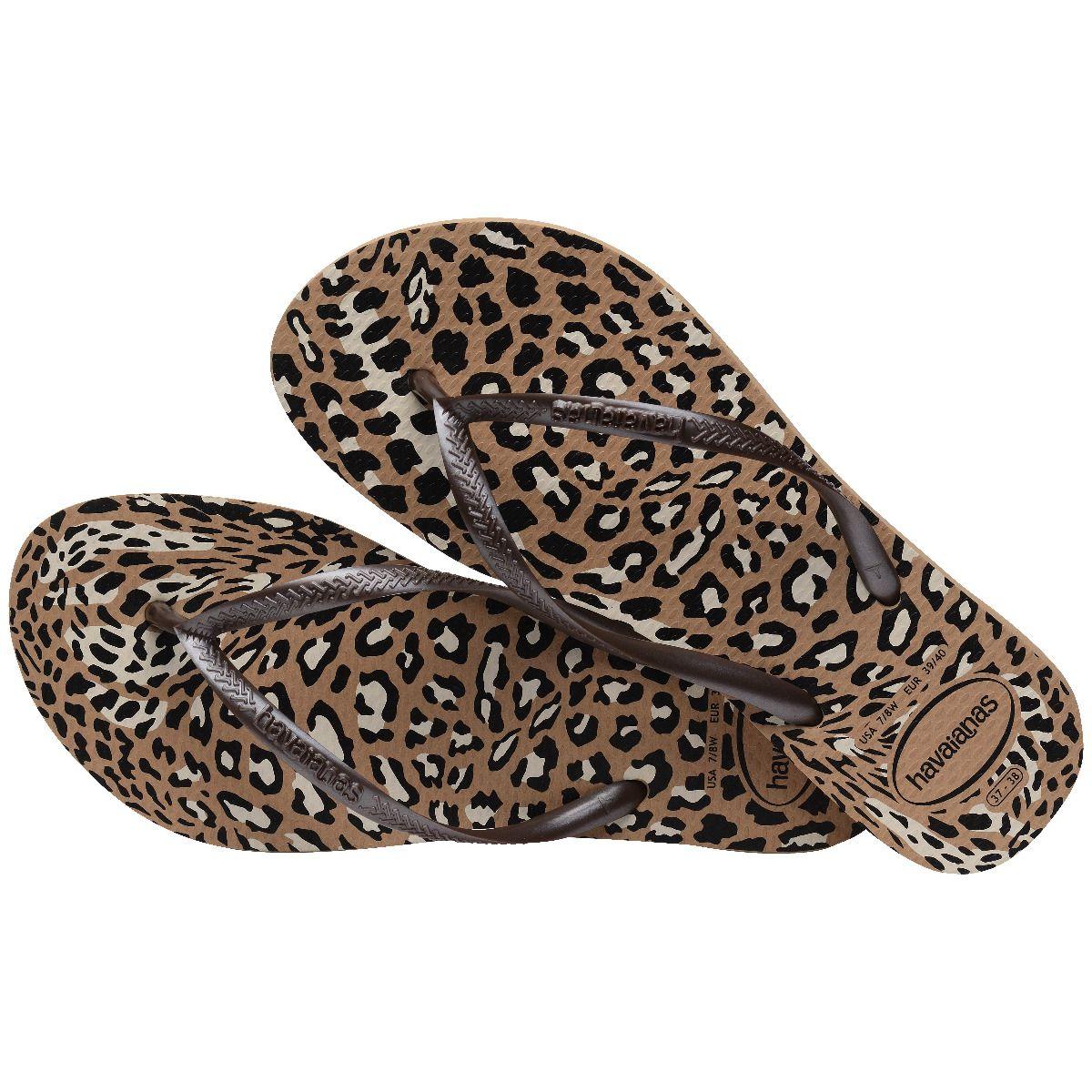 Sandalia Mujer Slim Animal Cafe Havaianas-3