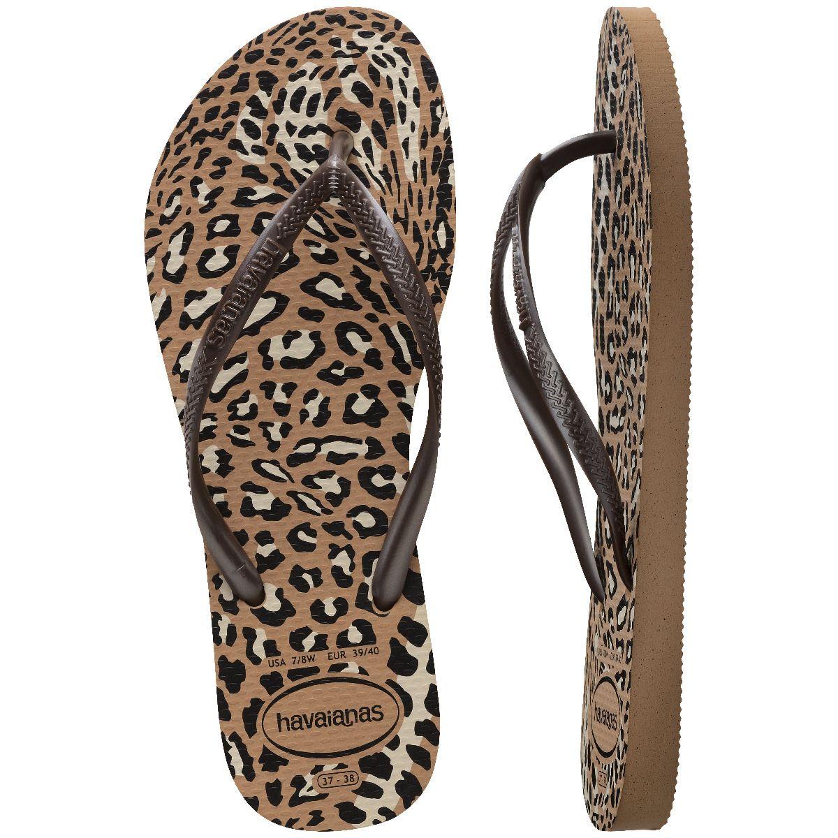 Sandalia Mujer Slim Animal Cafe Havaianas-4