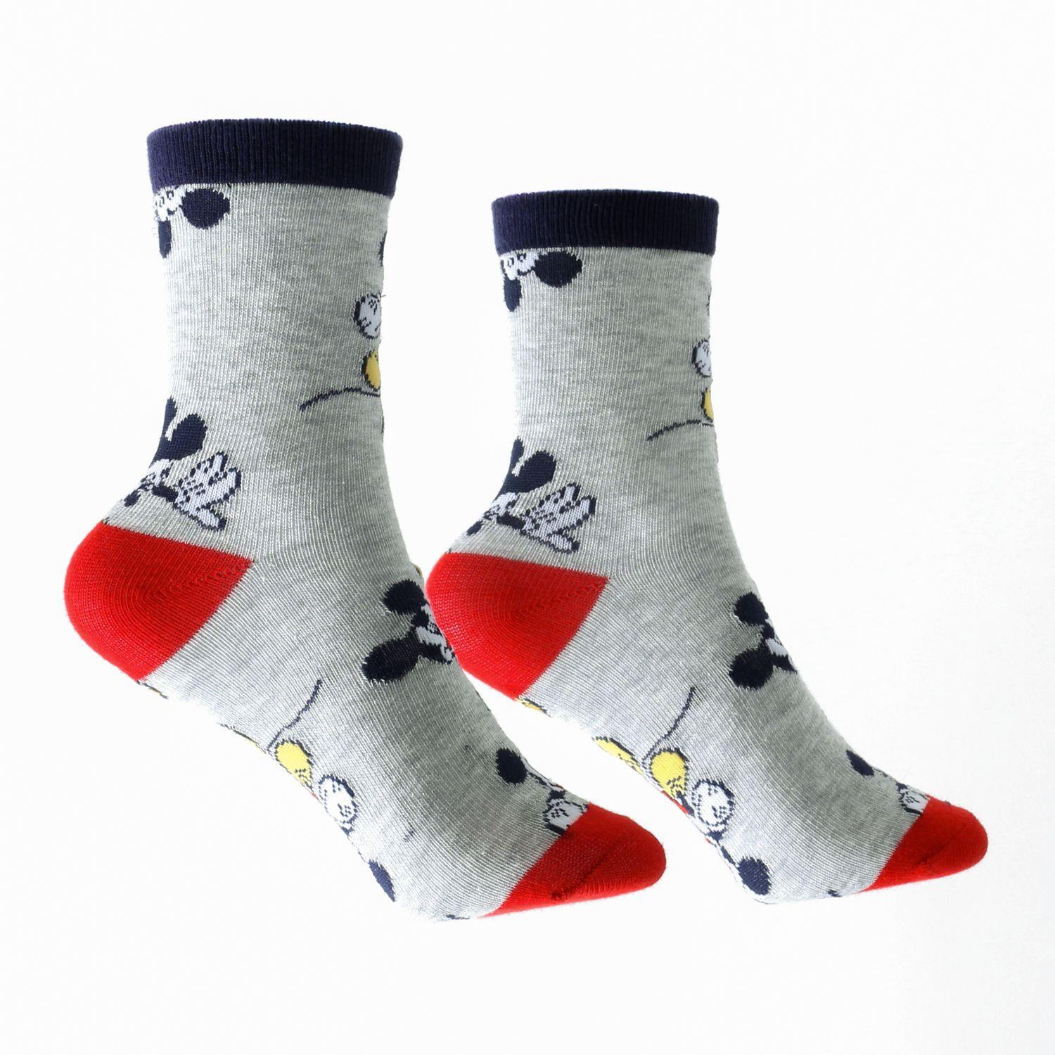 Bipack Calcetines Niño Mickey Mouse Azul Disney-1