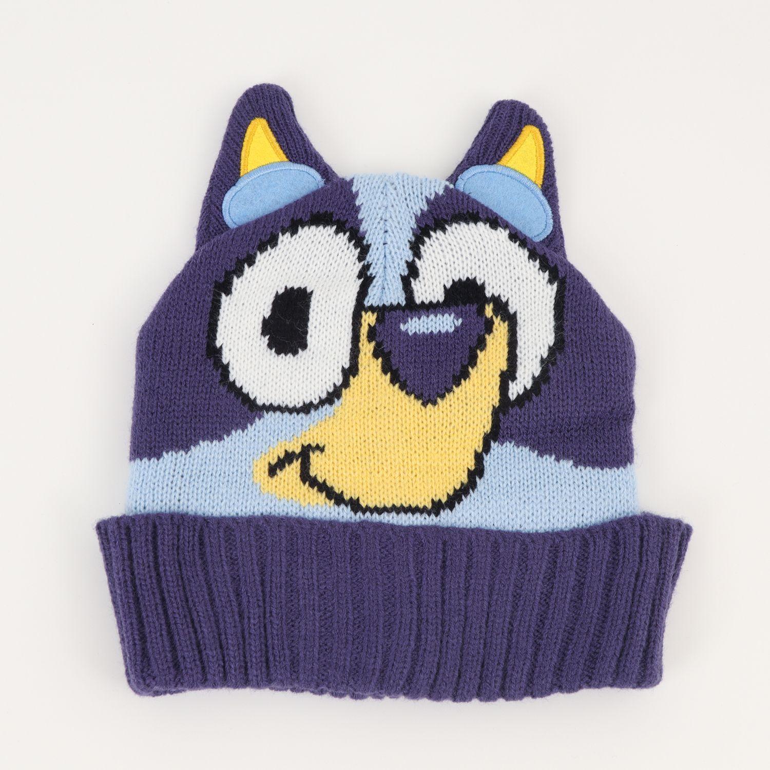 Gorro Niño Orejas Azul Bluey-0