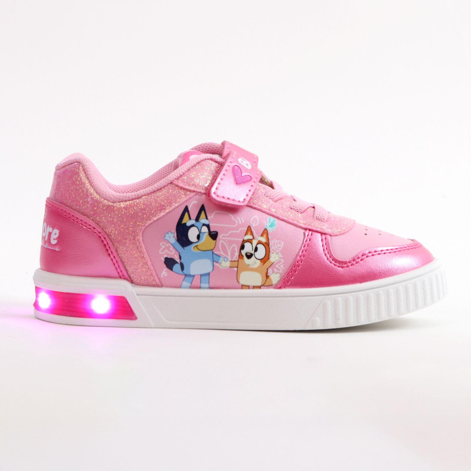 Zapatilla Luces Niña Bingo & Bluey Diseño Rosado-0