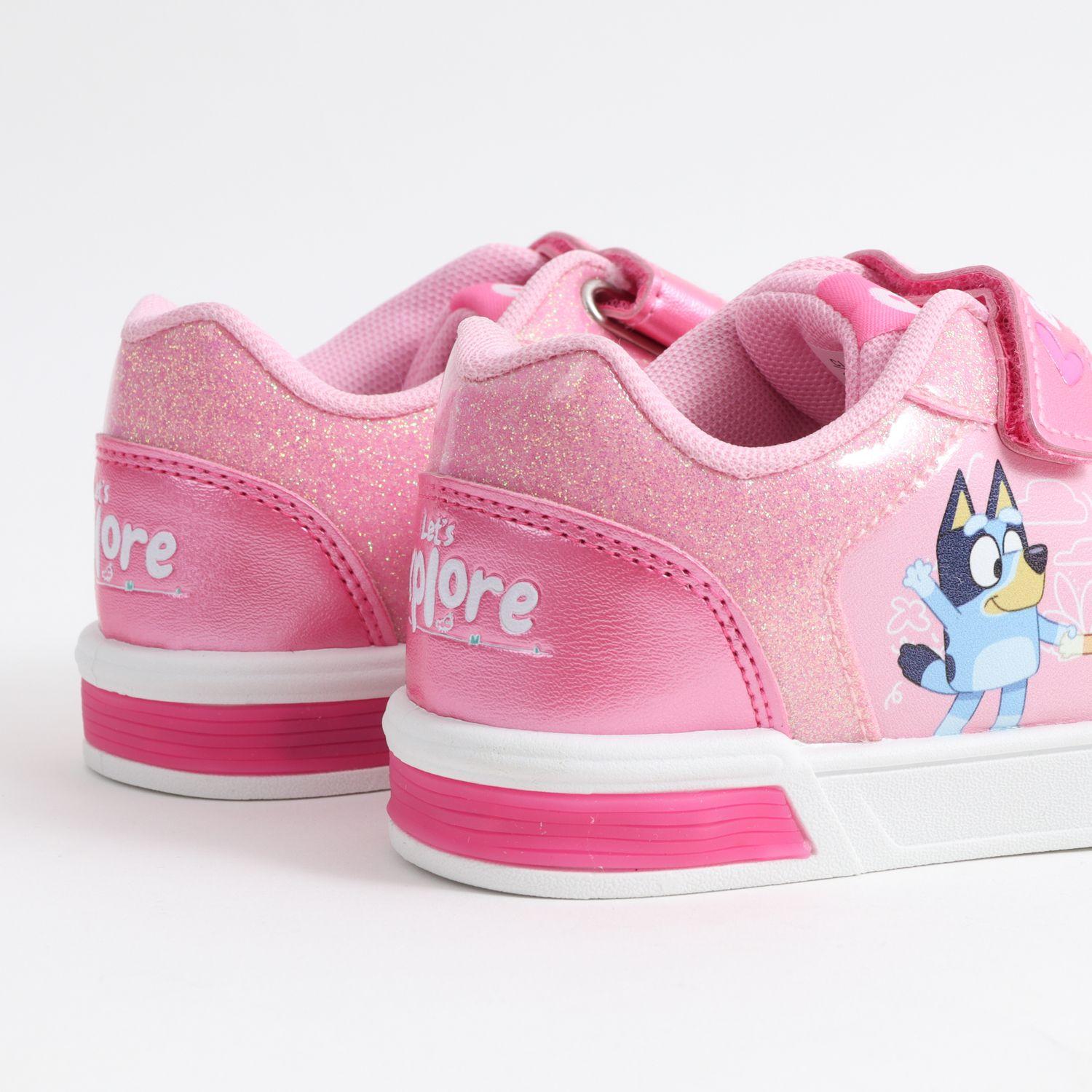 Zapatilla Luces Niña Bingo & Bluey Diseño Rosado-2