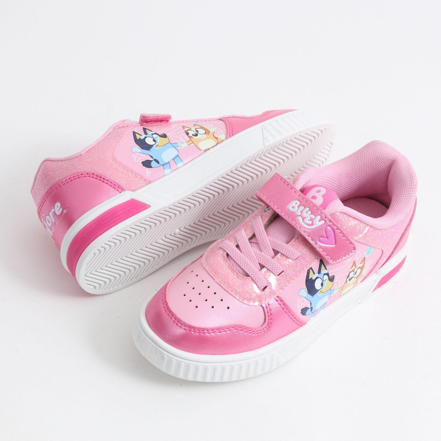 Zapatilla Luces Niña Bingo & Bluey Diseño Rosado-3