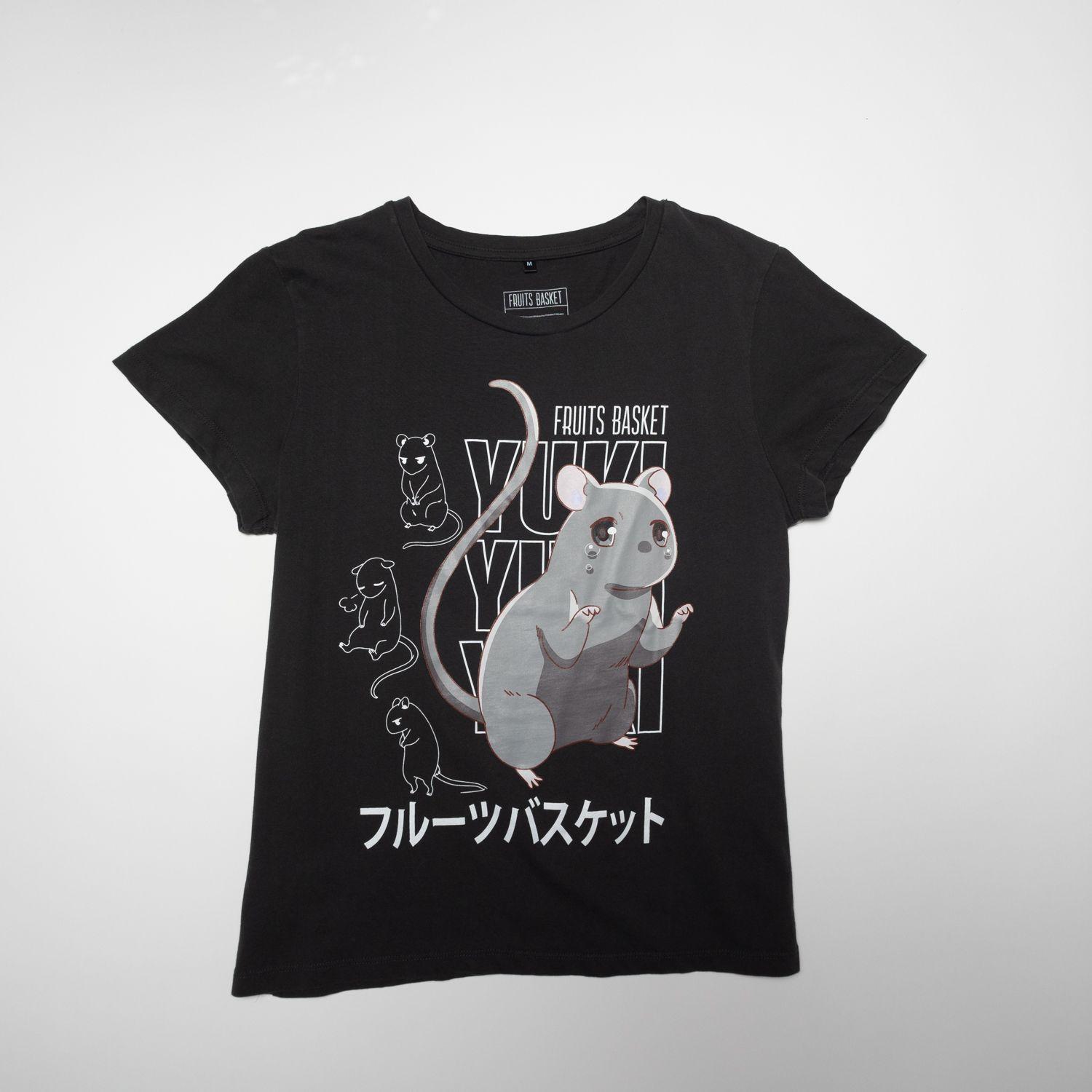 Polera Mujer  Fruits Basket  Animal Gris-0