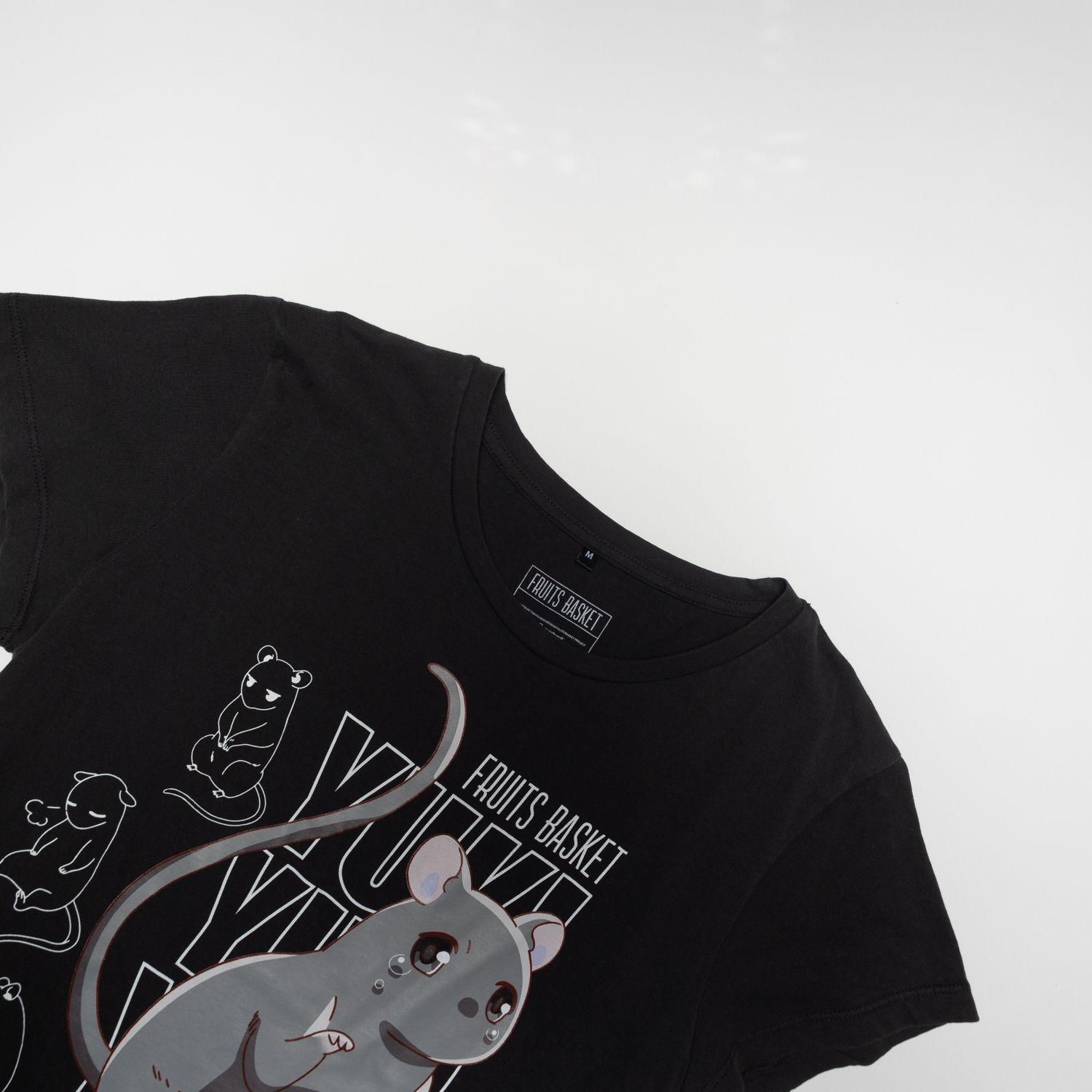 Polera Mujer  Fruits Basket  Animal Gris-1