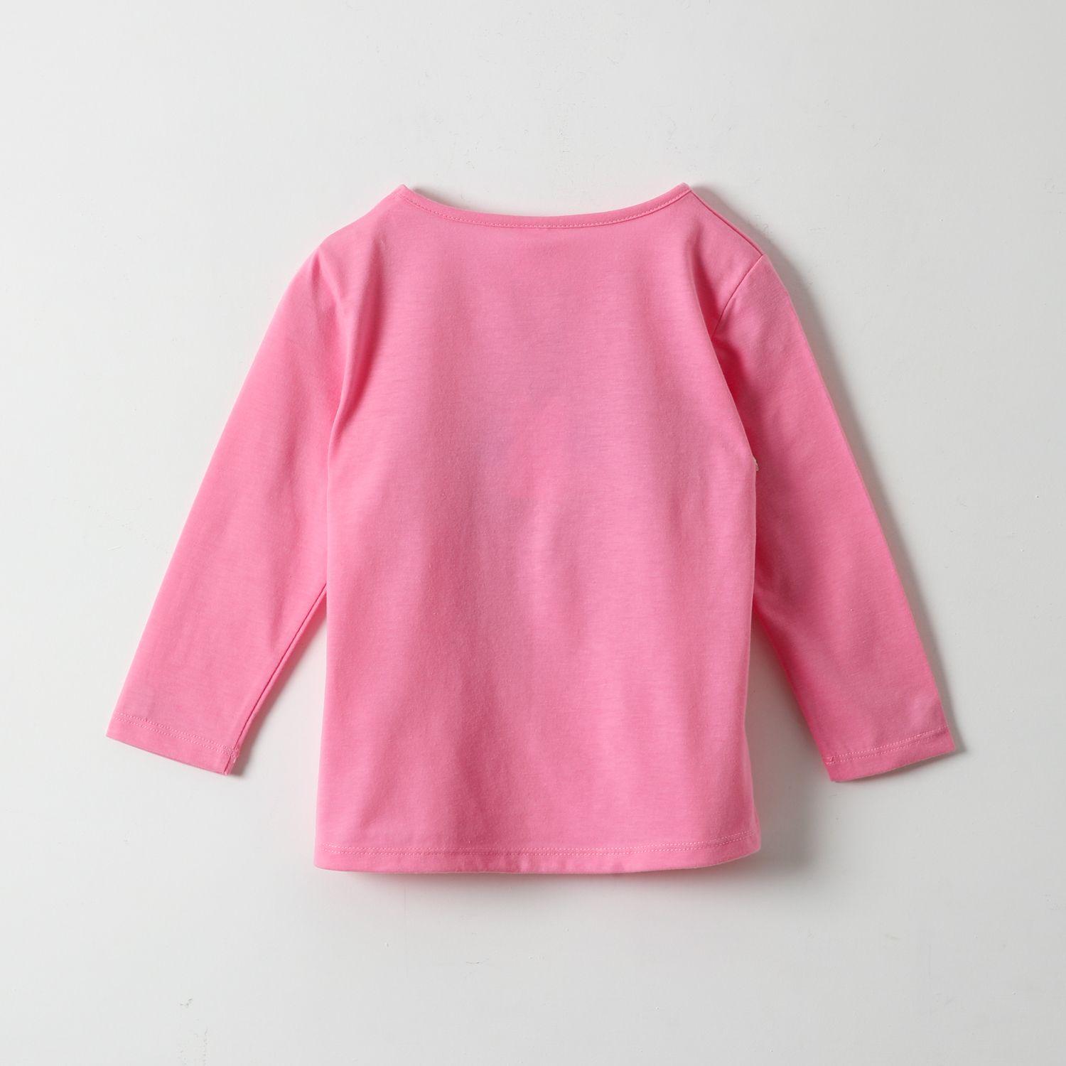 Polera Manga Larga Niña Pinky Skye Rosado Paw Patrol-2