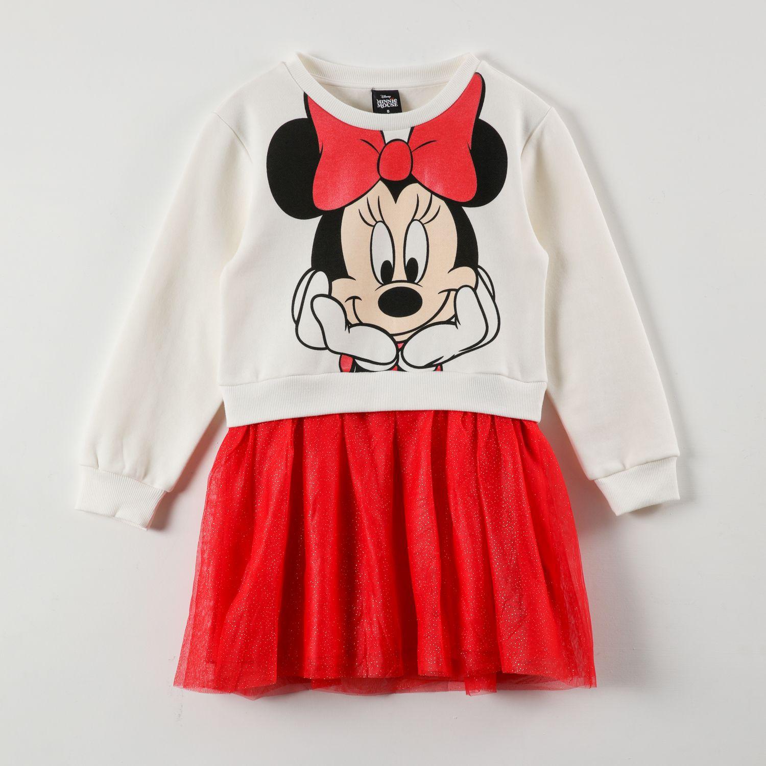 Conjunto Niña Minnie Shine Blanco Disney-0