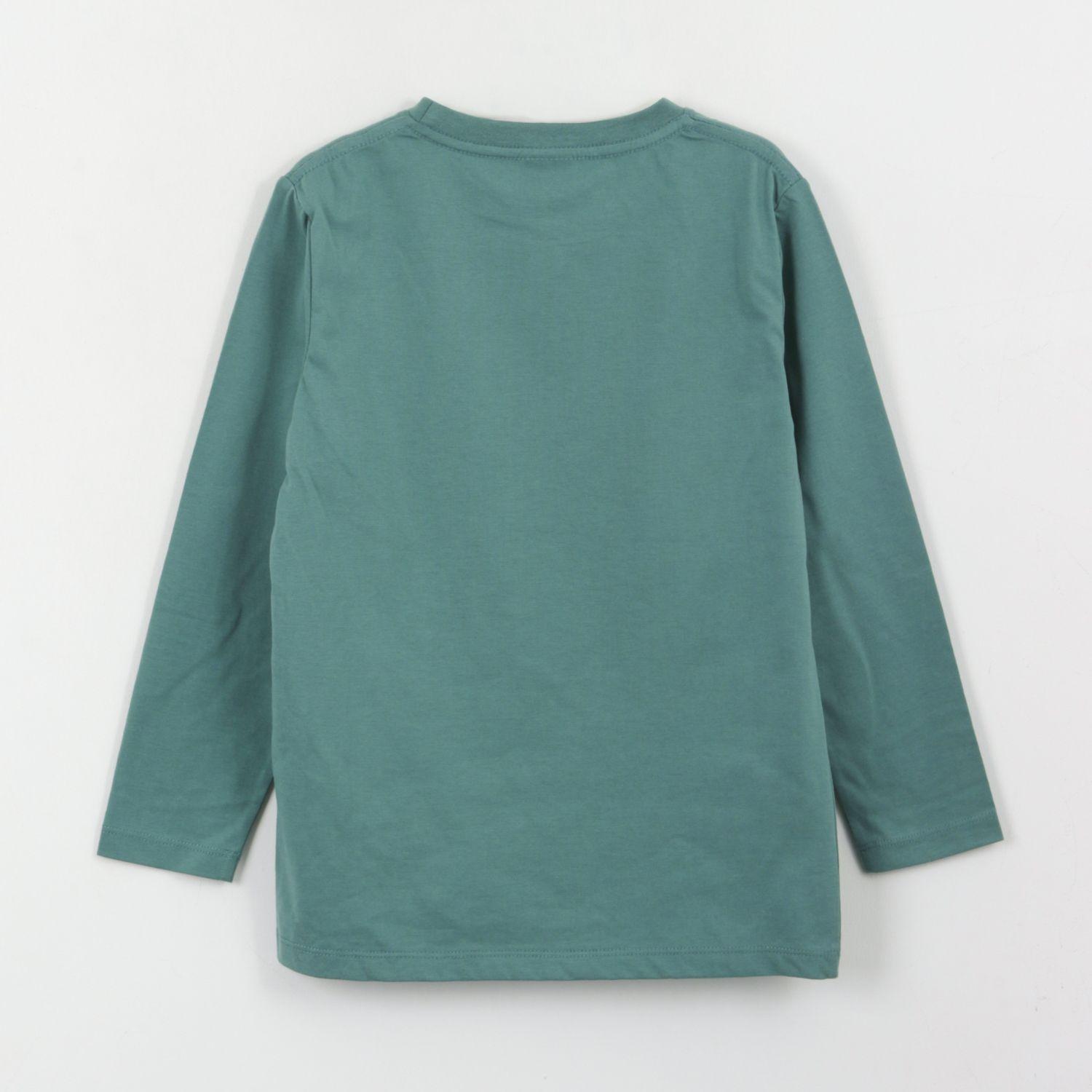 Polera Manga Larga Niño Shadow Speed And Power Verde Sonic-1