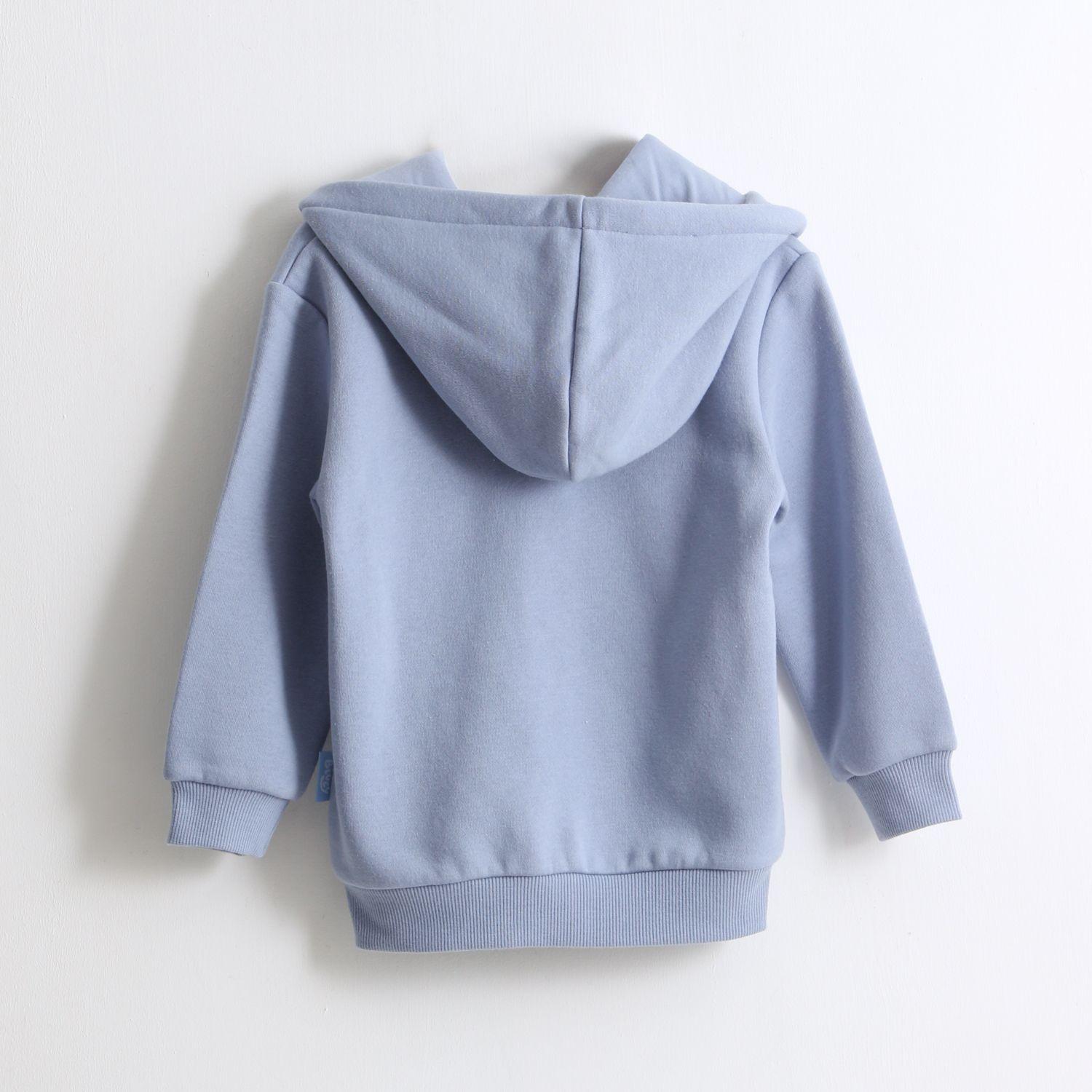 Polerón Cierre Niño Hoodie Azul Bingo & Bluey-1