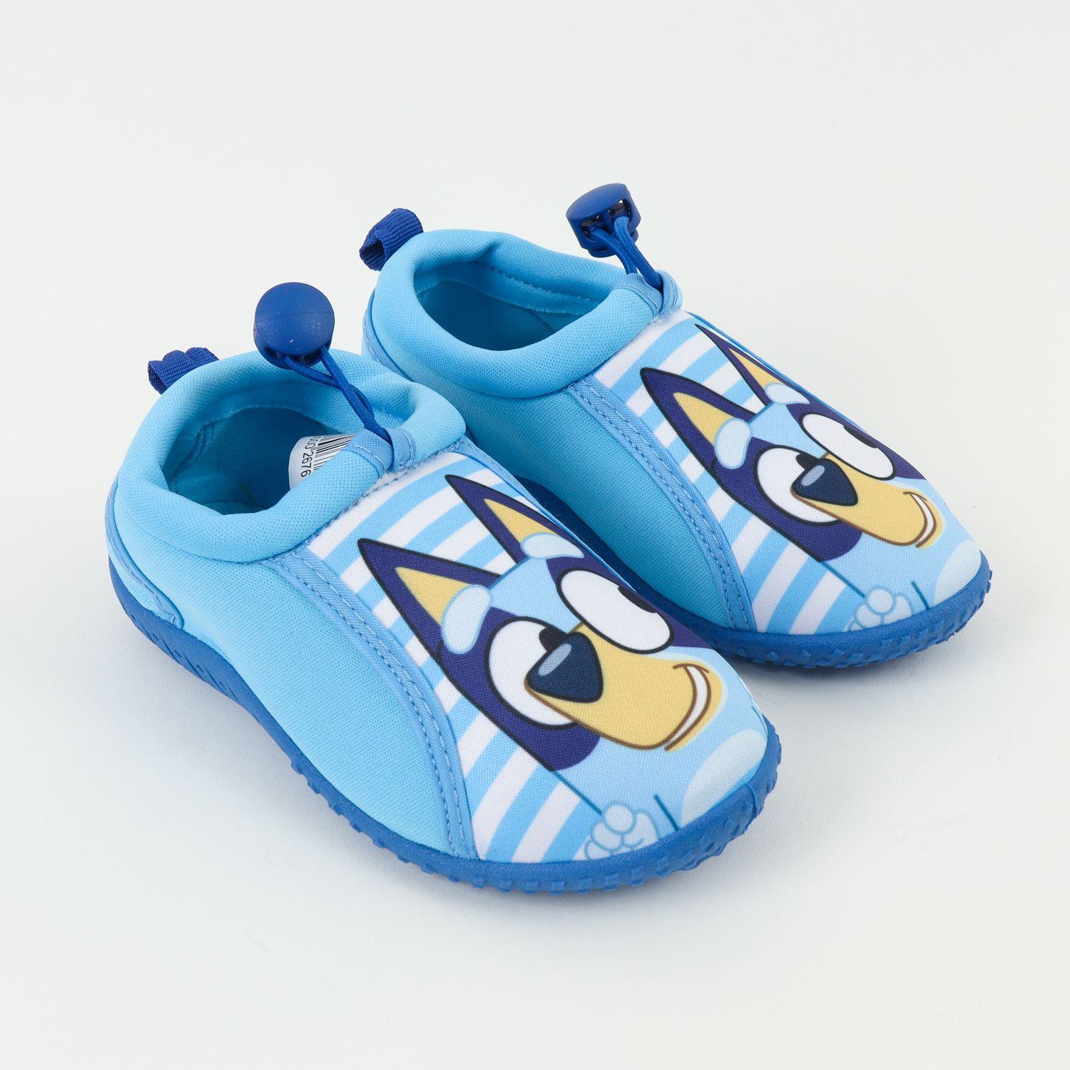 Zapato De Agua Niño Celeste Sonrisa Bluey-1