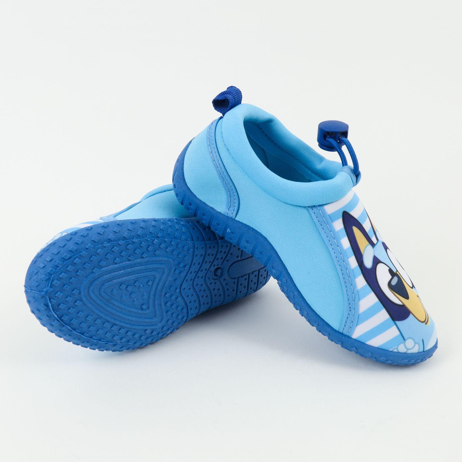 Zapato De Agua Niño Celeste Sonrisa Bluey-2