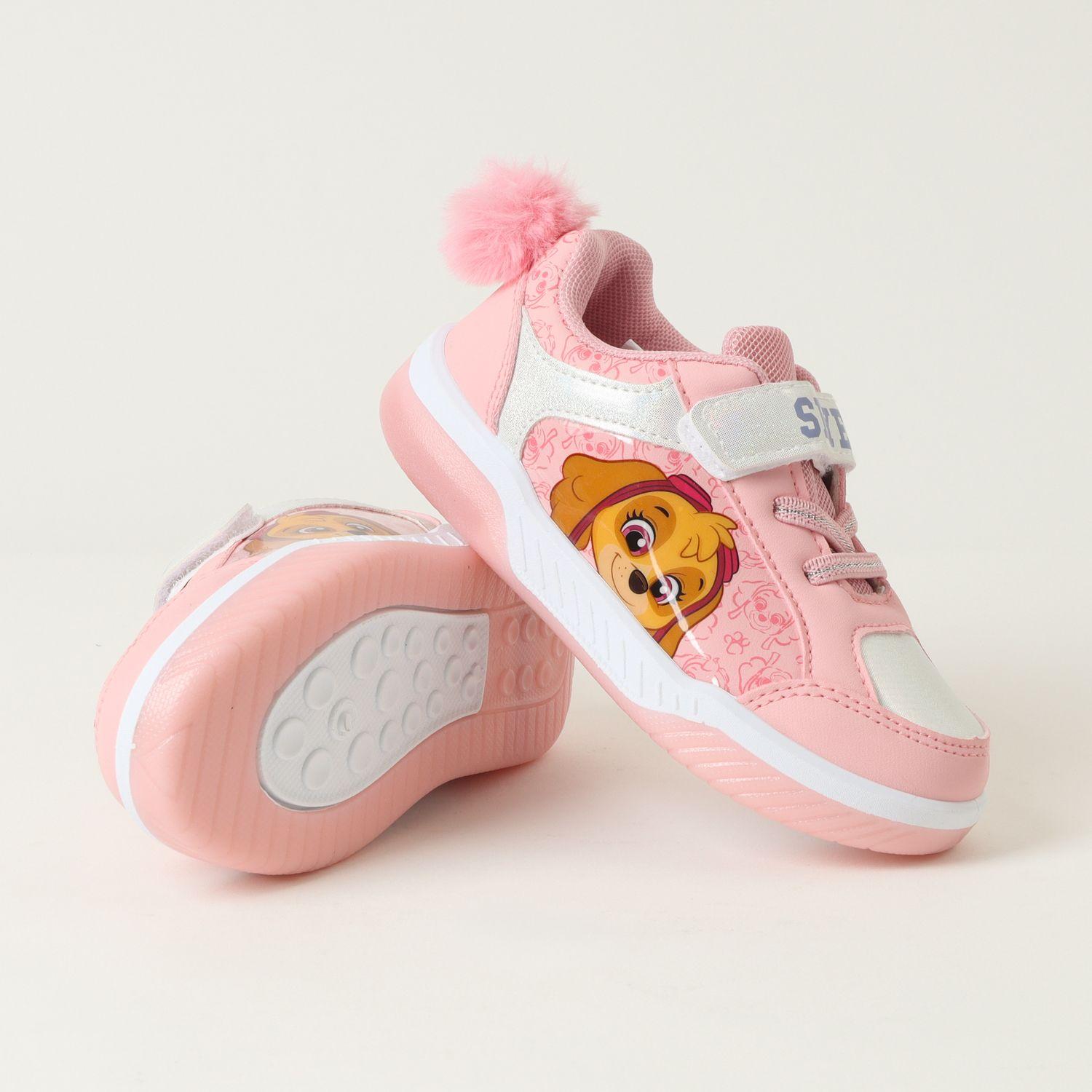 Zapatilla Con Luces Niña Sky Cute Rosado Paw Patrol-3