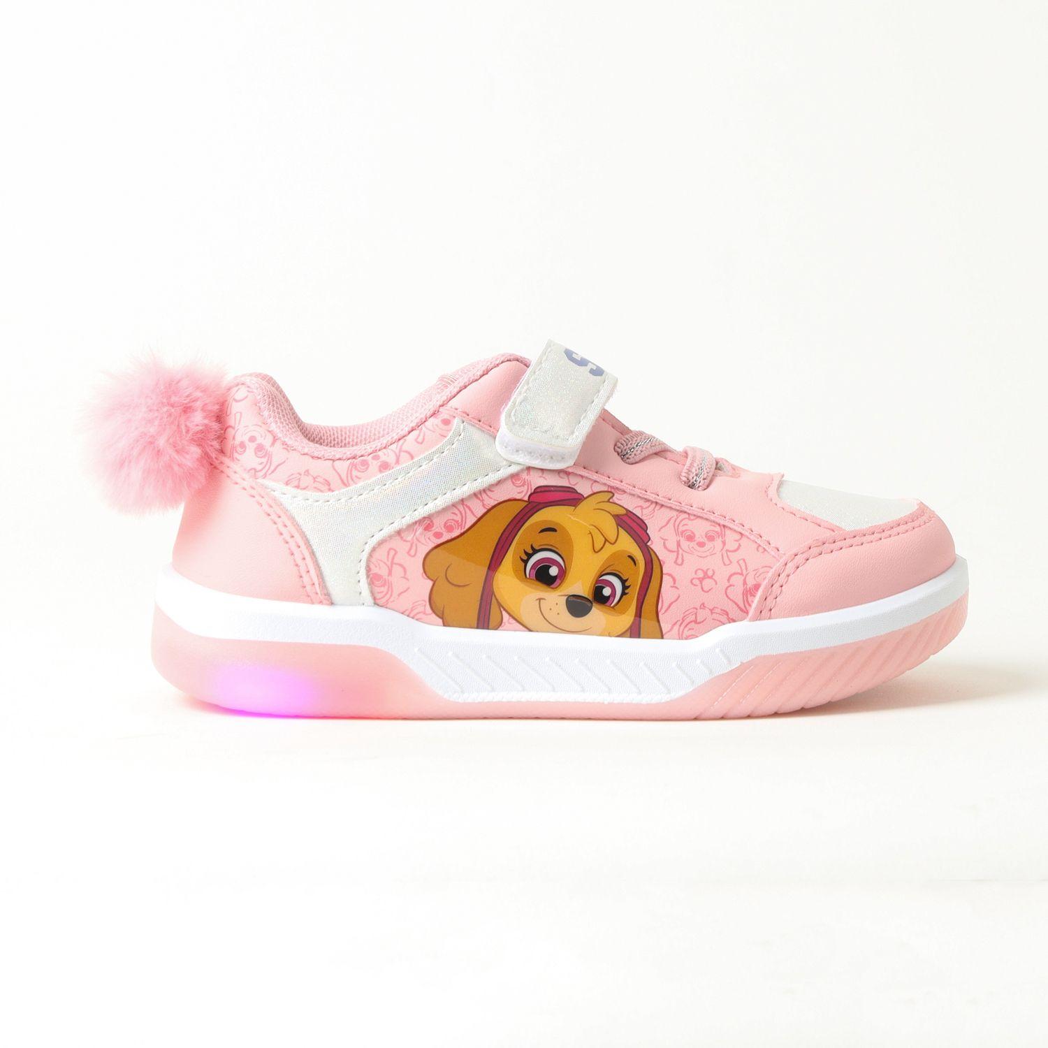 Zapatilla Con Luces Niña Sky Cute Rosado Paw Patrol-0