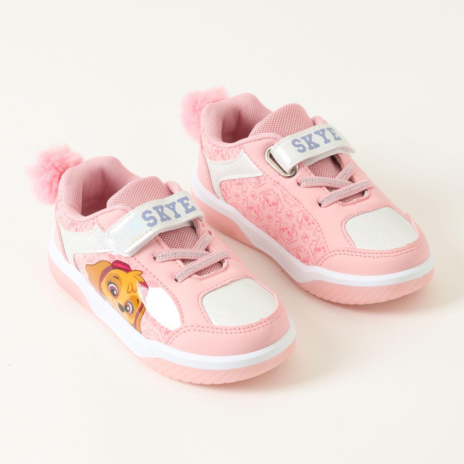 Zapatilla Con Luces Niña Sky Cute Rosado Paw Patrol-1