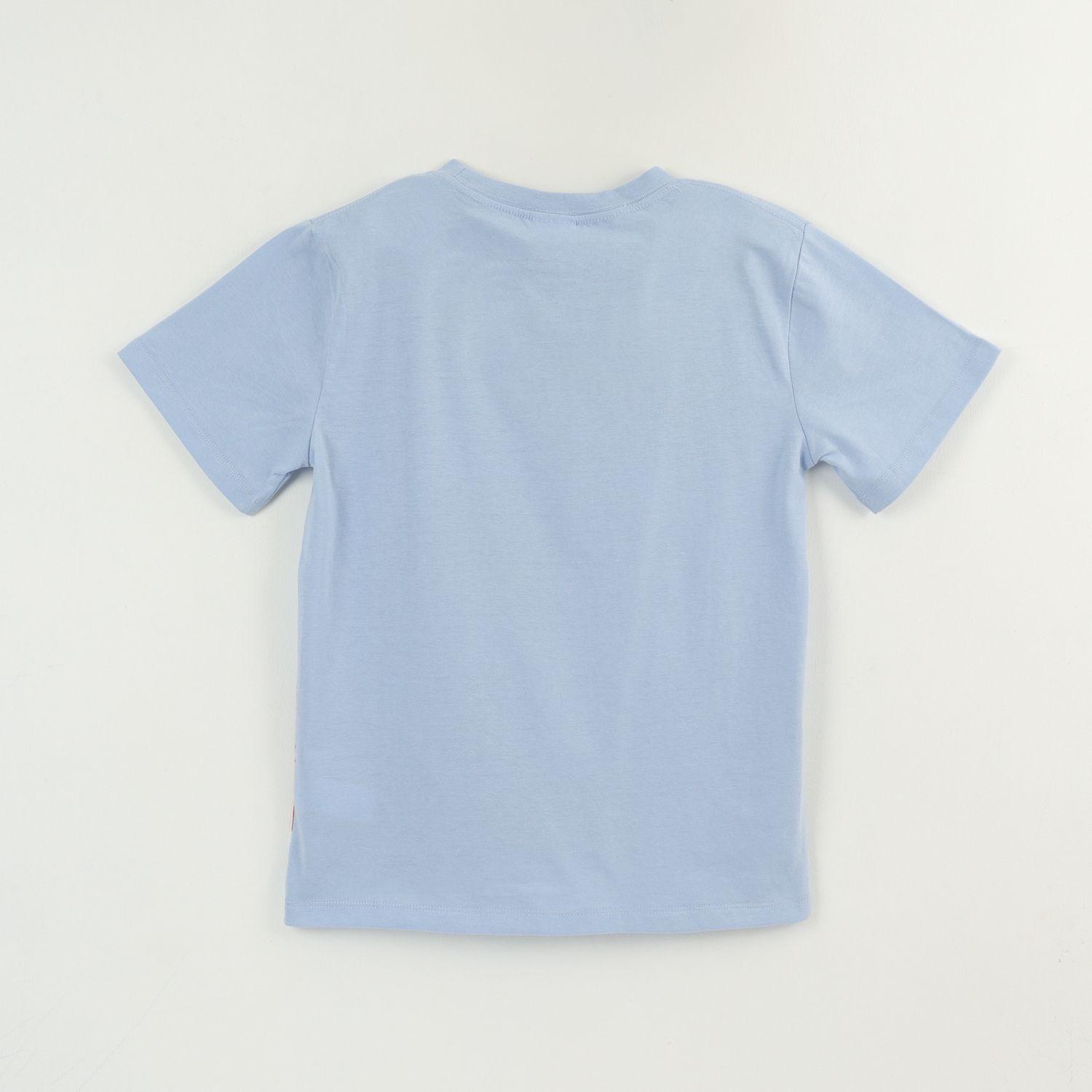 Polera Manga Corta Niño Celeste Personaje Spiderman Marvel-1