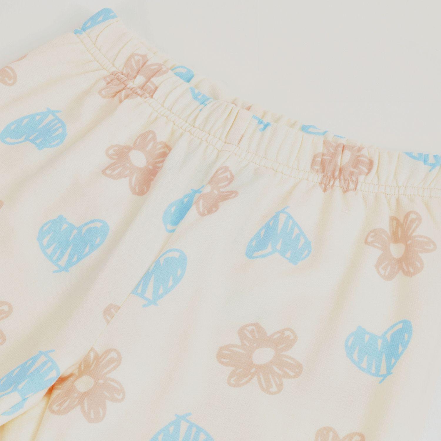 Conjunto Pijama Buzo Niña Flowers Rosado Bluey-2