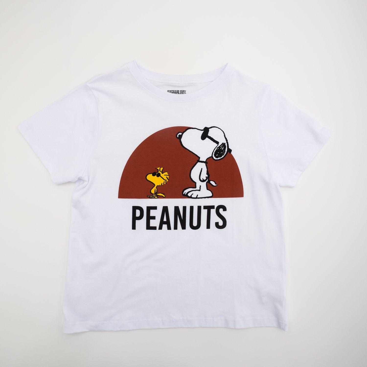 Polera Mujer Lentes Blanco Snoopy-0
