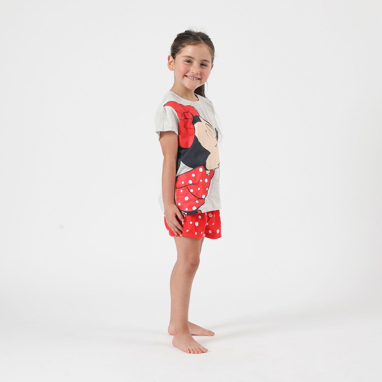 Pijama Corto Niña Minnie I Blanco Disney-1