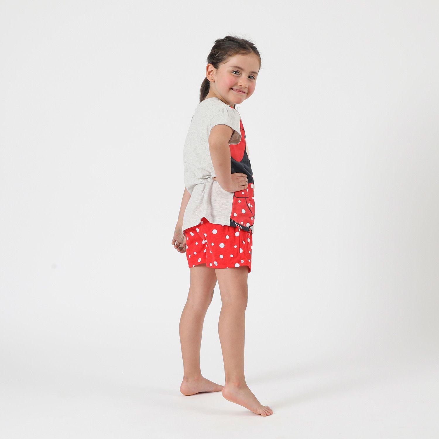 Pijama Corto Niña Minnie I Blanco Disney-2