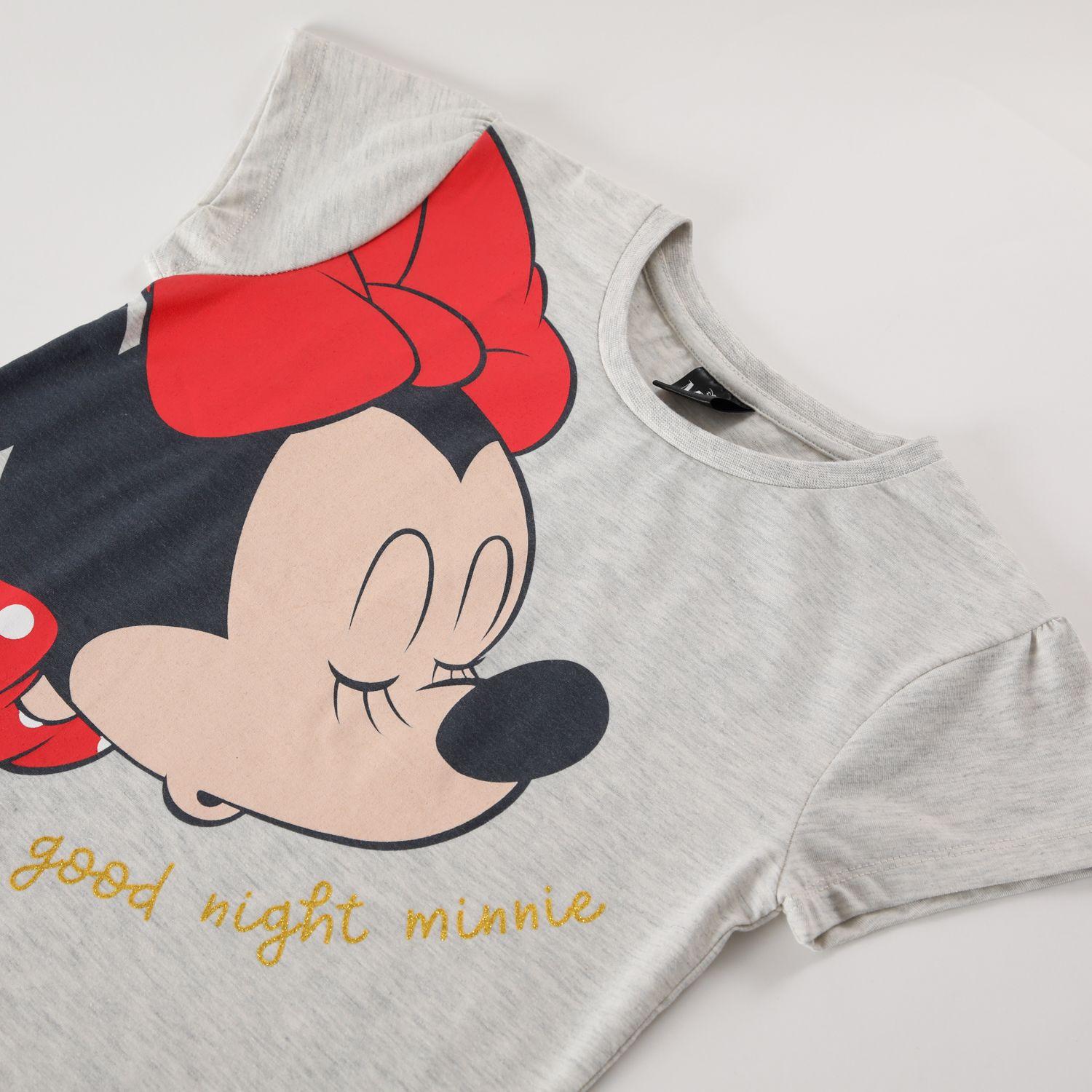 Pijama Corto Niña Minnie I Blanco Disney-4