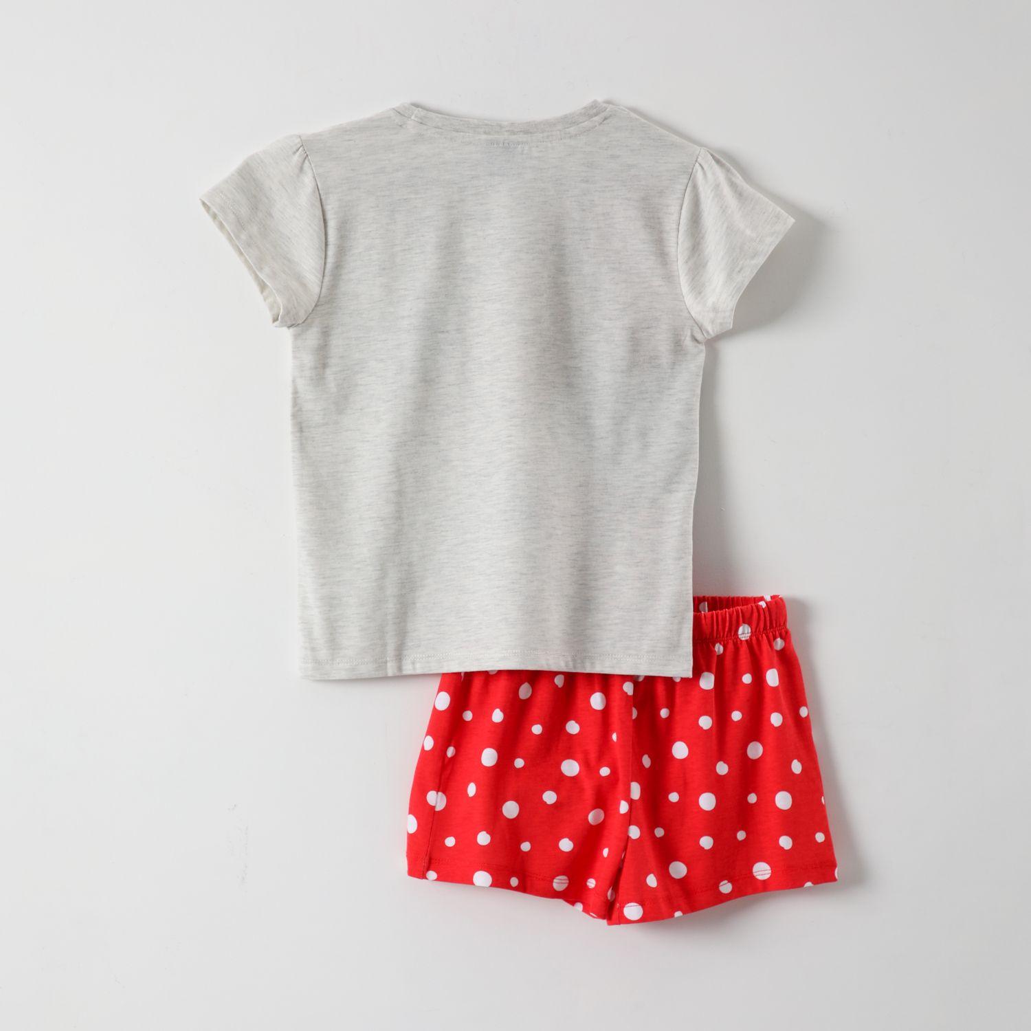 Pijama Corto Niña Minnie I Blanco Disney-6