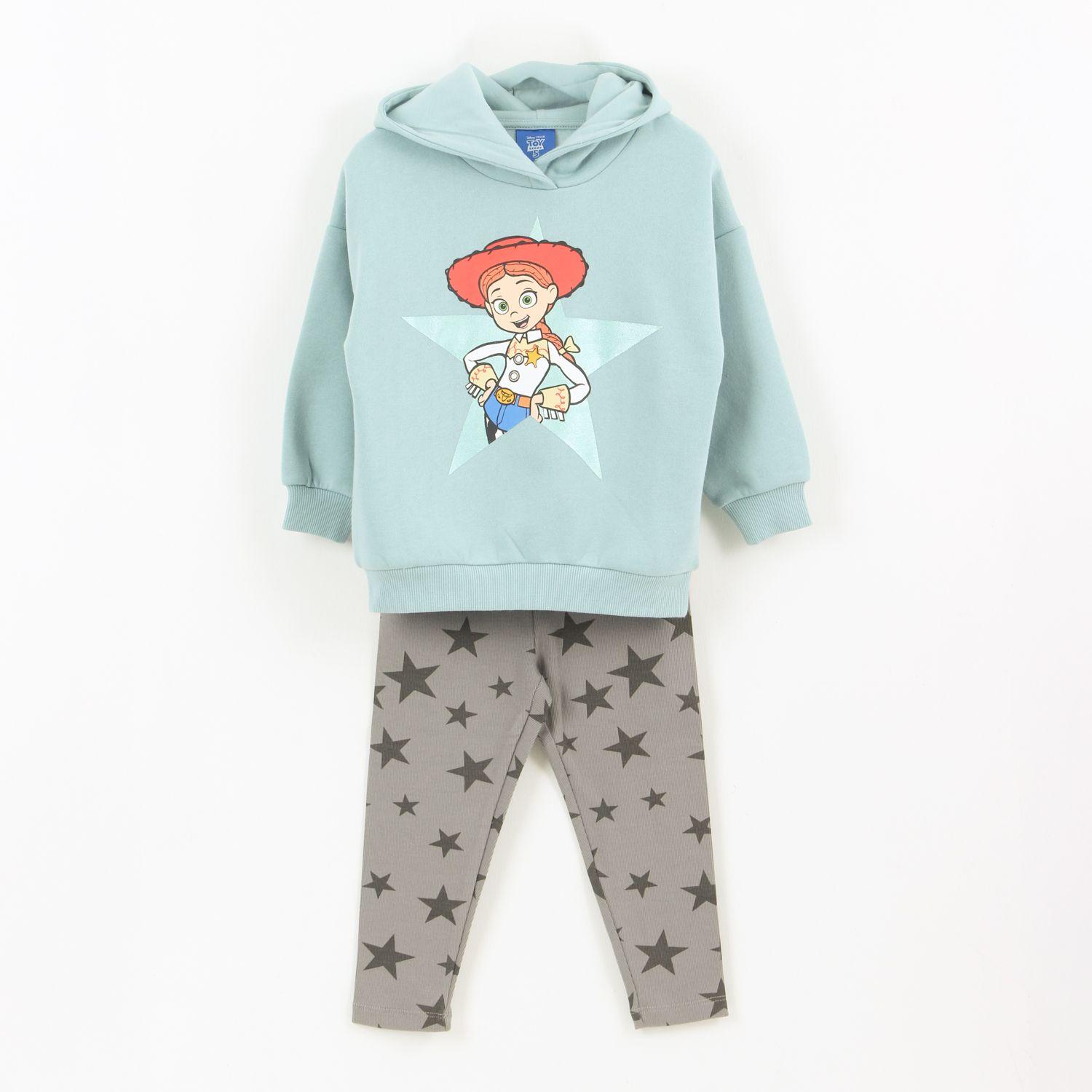 Conjunto Niña Hoodie Jessie Toy Story Celeste Disney-0