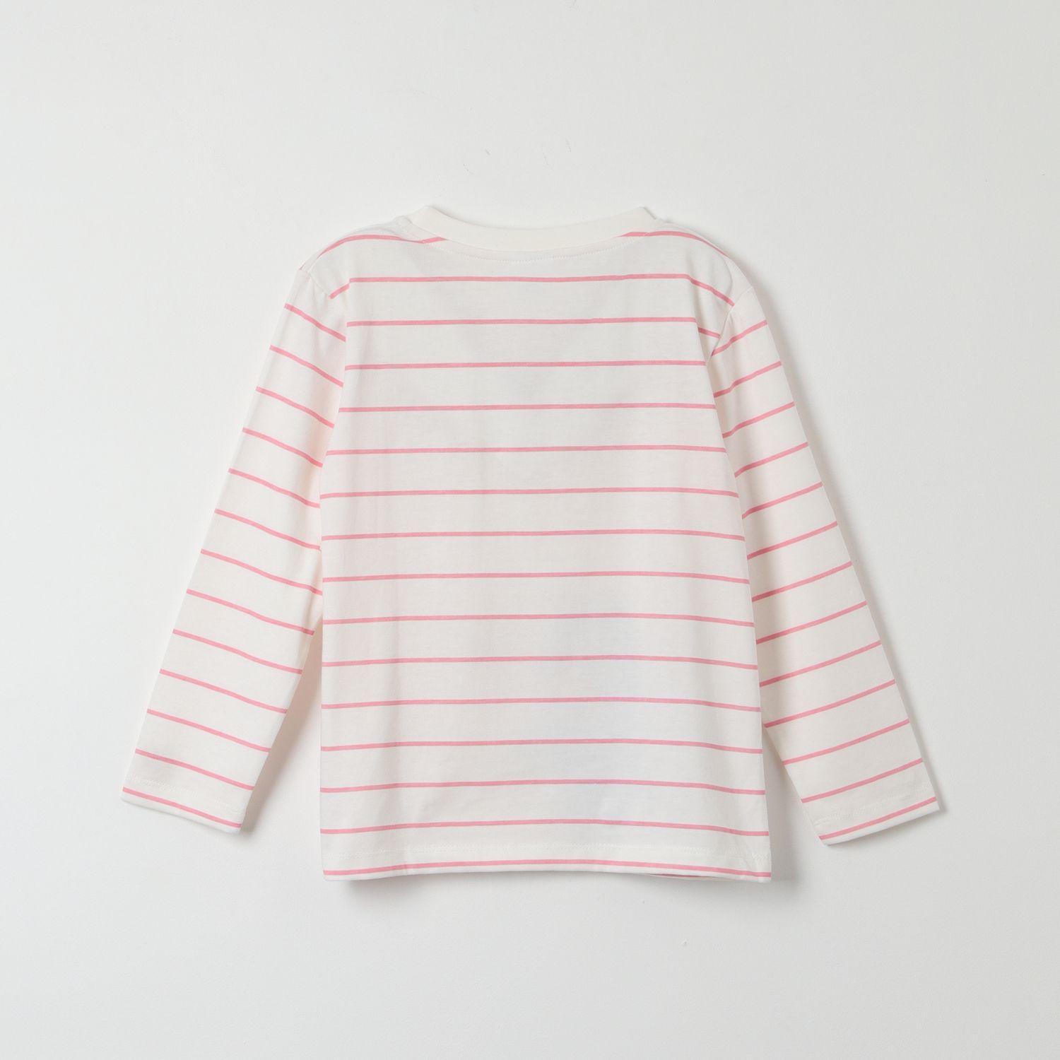 Polera Manga Larga Niña Libelula Rosado Bluey-2