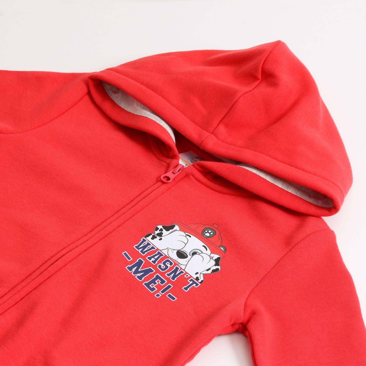 Conjunto Buzo Niño Marshall Rojo Paw Patrol-2