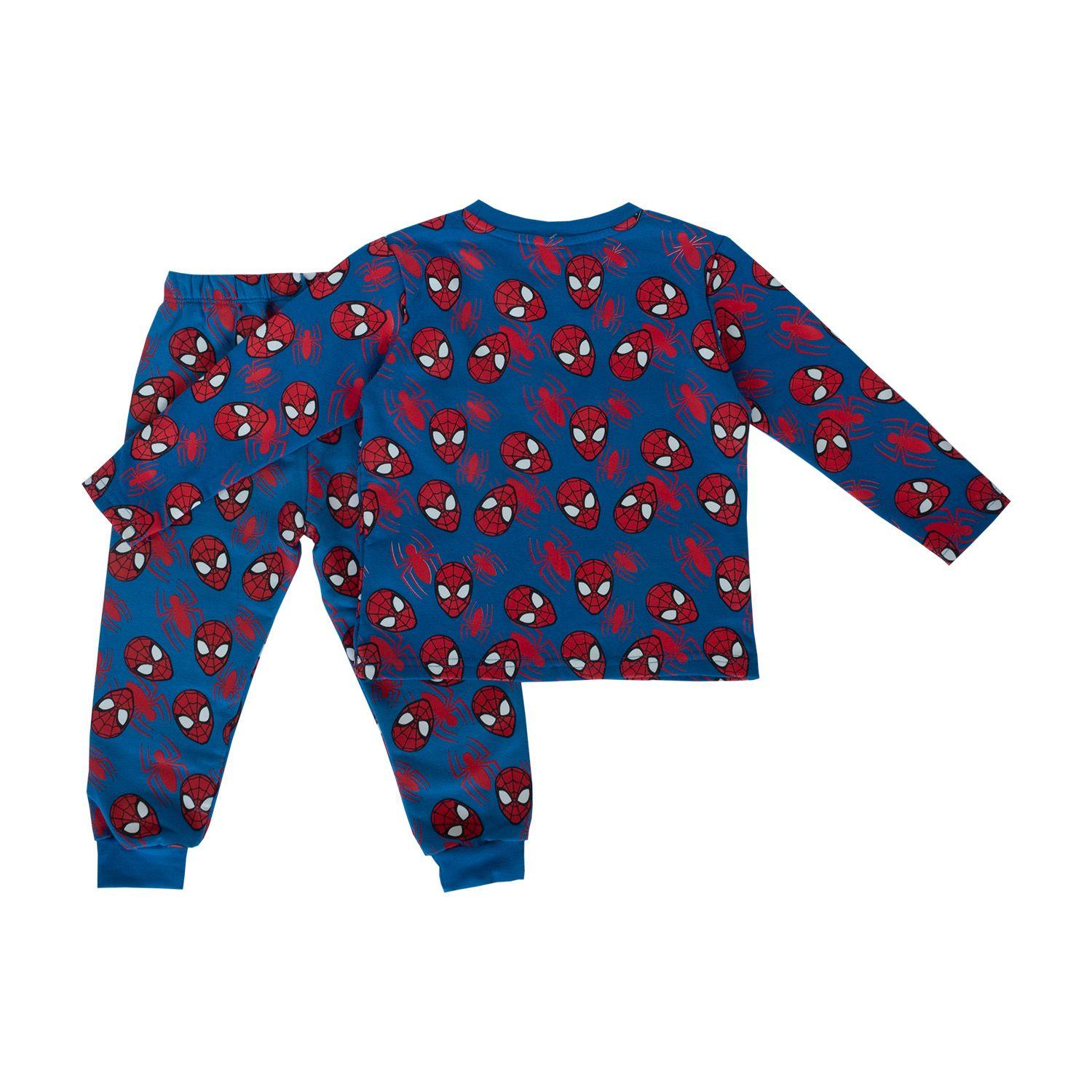 Pijama Disfraz Niño Spiderman Caritas Azul Marvel-3