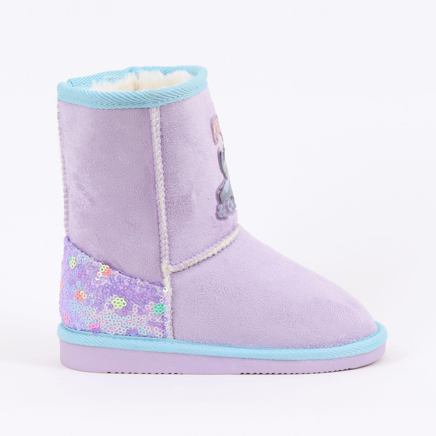 Bota Niña Chiporro Keep Palm Lilo & Stitch Morado Disney-0