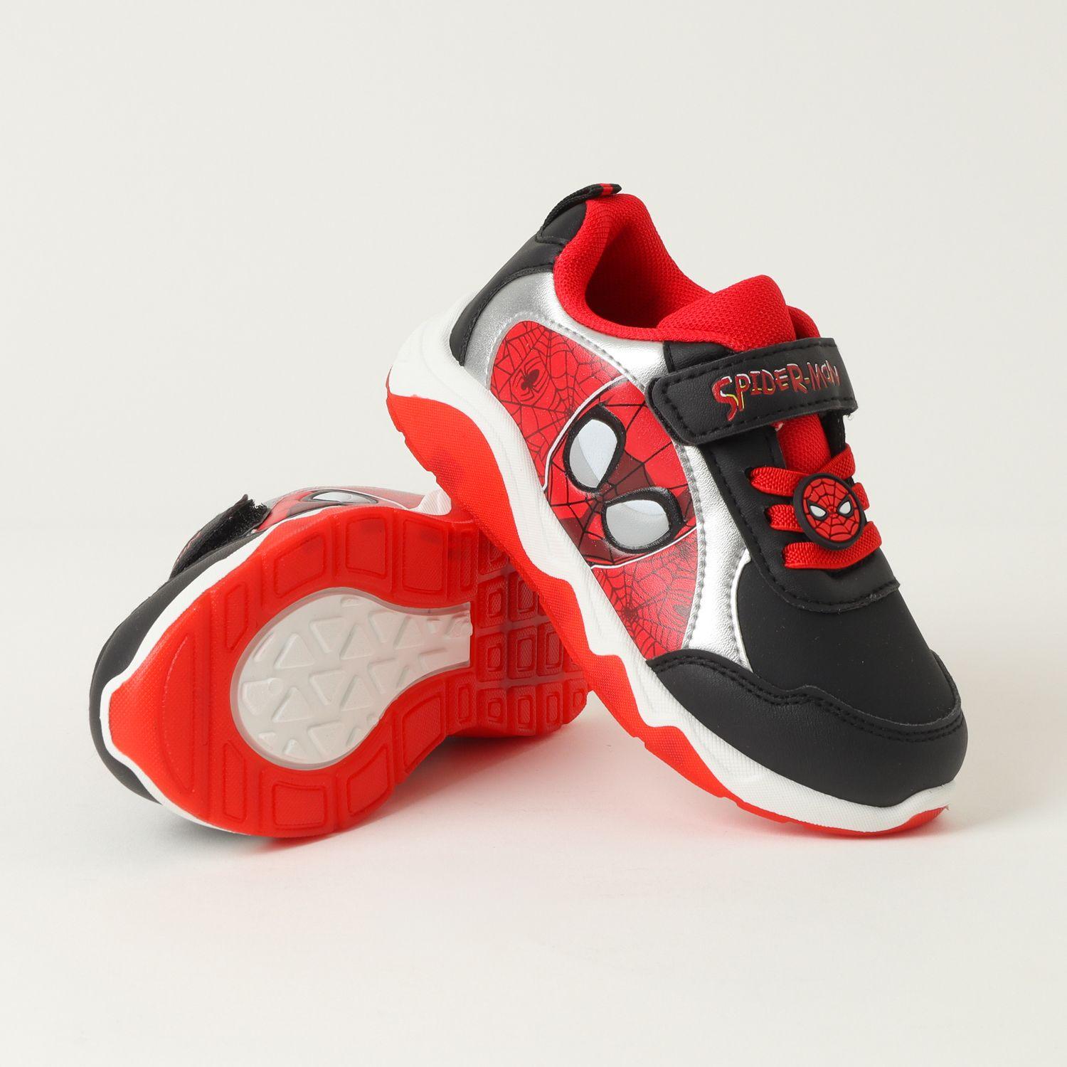 Zapatilla Con Luces Niño Spiderman Details Rojo Marvel-3