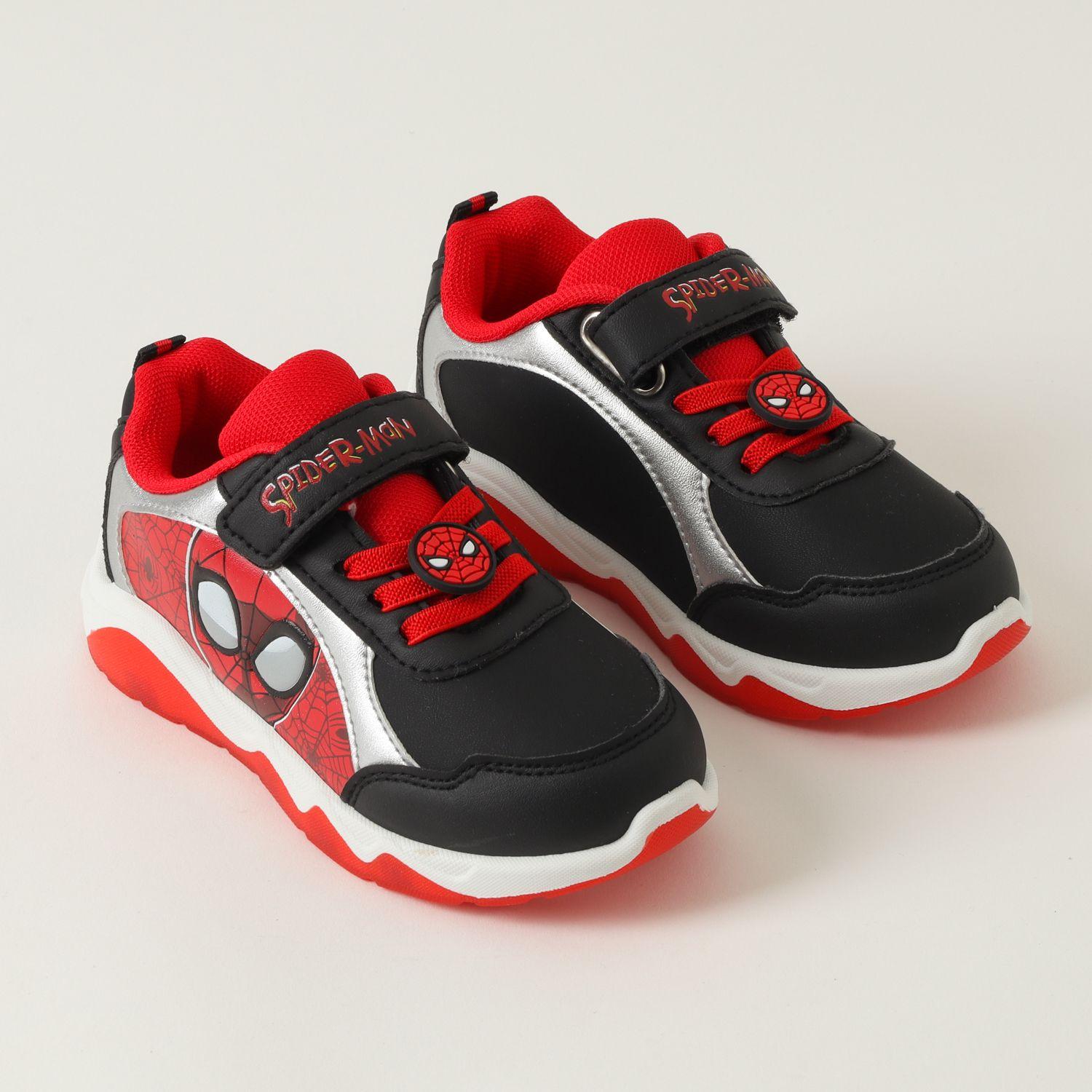 Zapatilla Con Luces Niño Spiderman Details Rojo Marvel-1