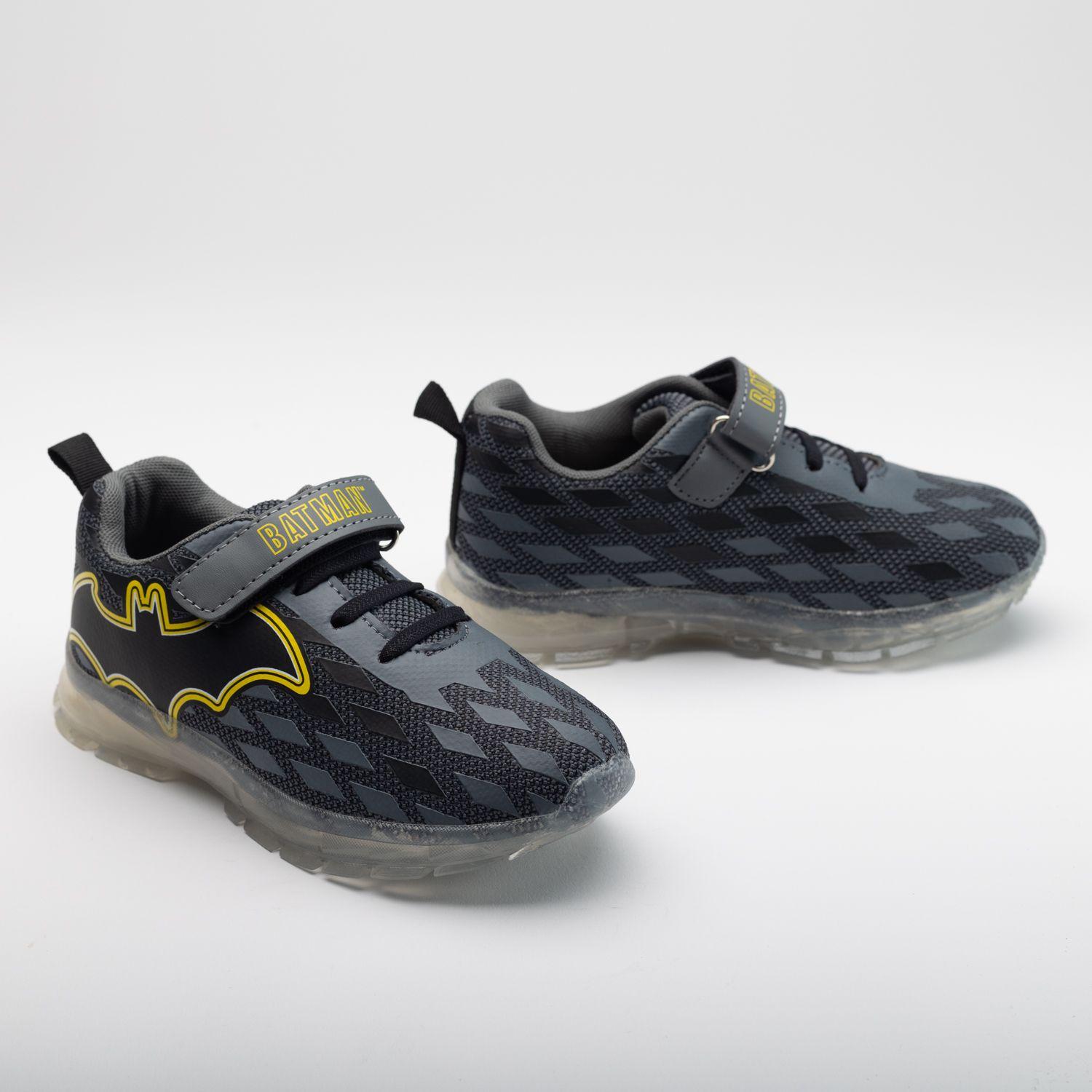 Zapatilla Luces Niño Batman Light Gris DC Comics-1