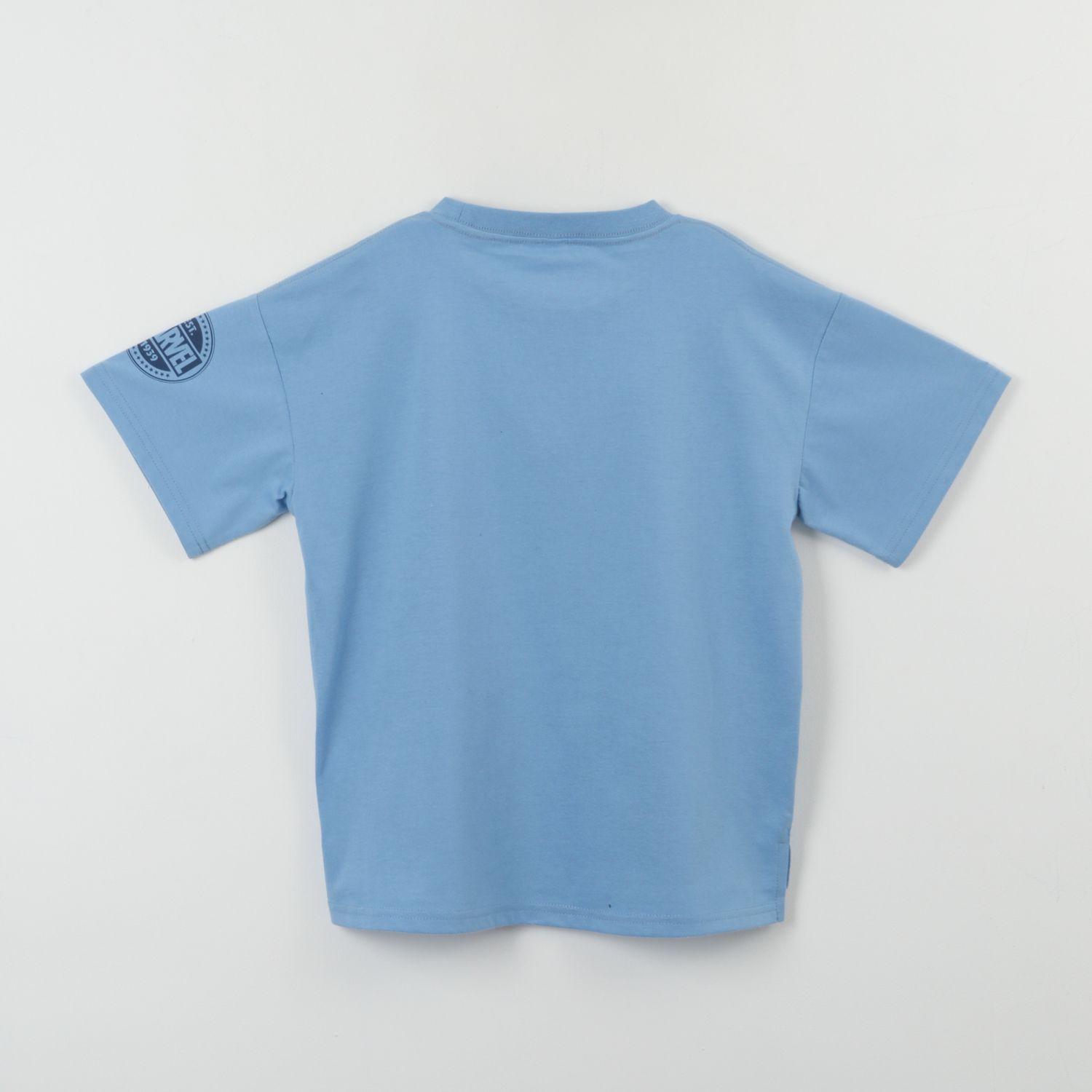 Polera Manga Corta Niño Spiderman Lineal Azul Marvel-2