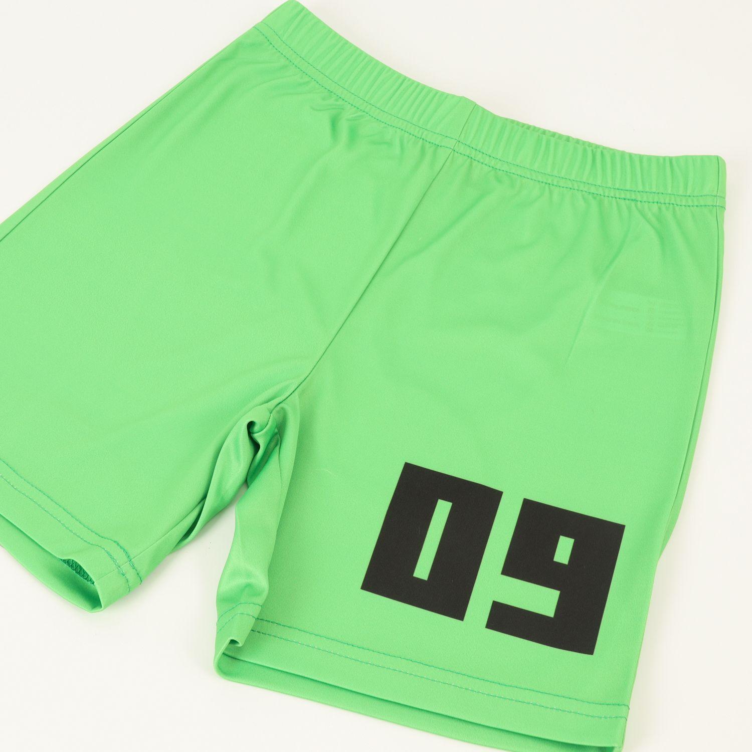 Conjunto Niño Futbol Verde Minecraft-2