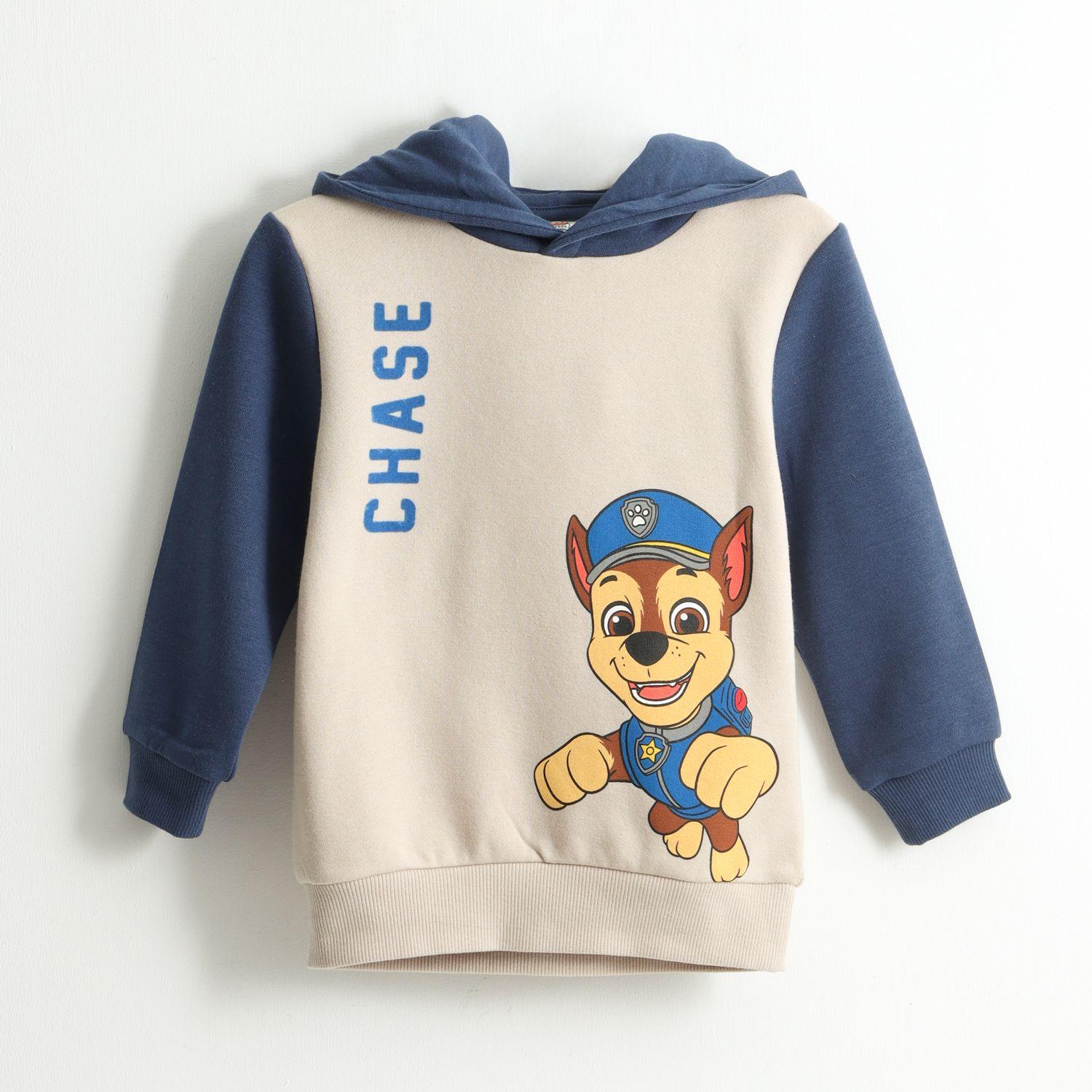 Polerón Cerrado Niño Hoodie Chase Beige Paw Patrol-0