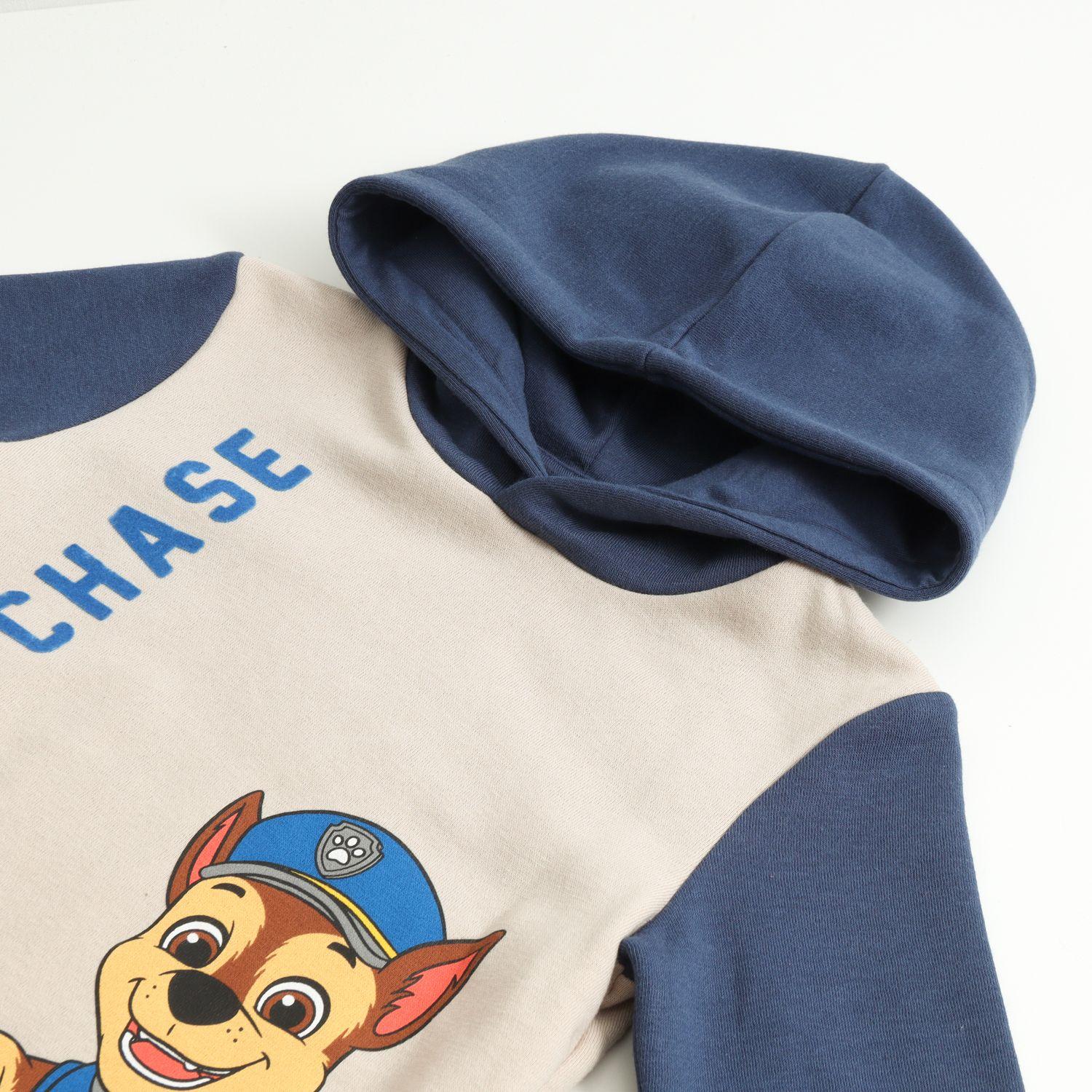 Polerón Cerrado Niño Hoodie Chase Beige Paw Patrol-2