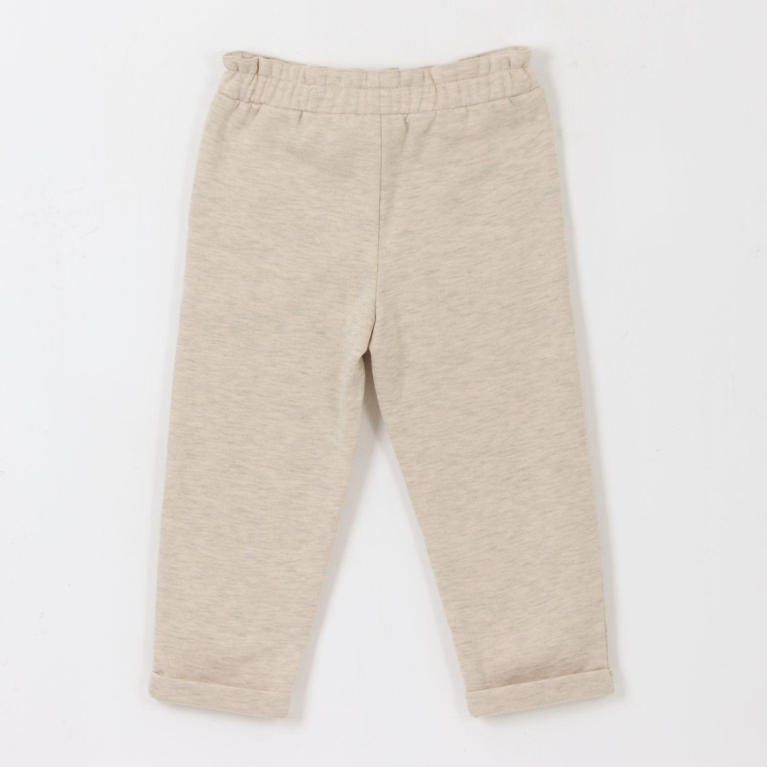 Pantalón de Buzo Niña Lazo Beige Bingo & Bluey-1