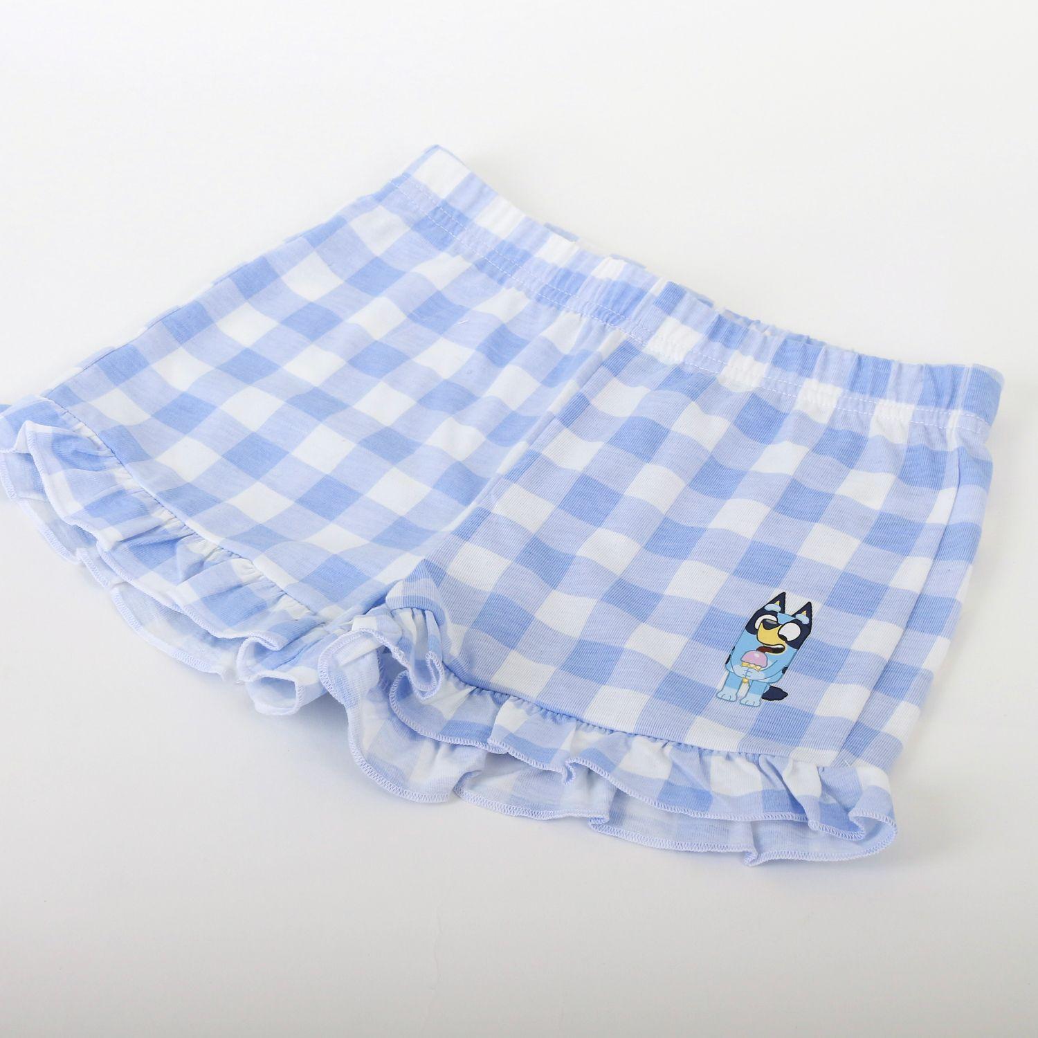 Pijama Manga Corta Niña Bingo & Bluey Diseño Rosado-3