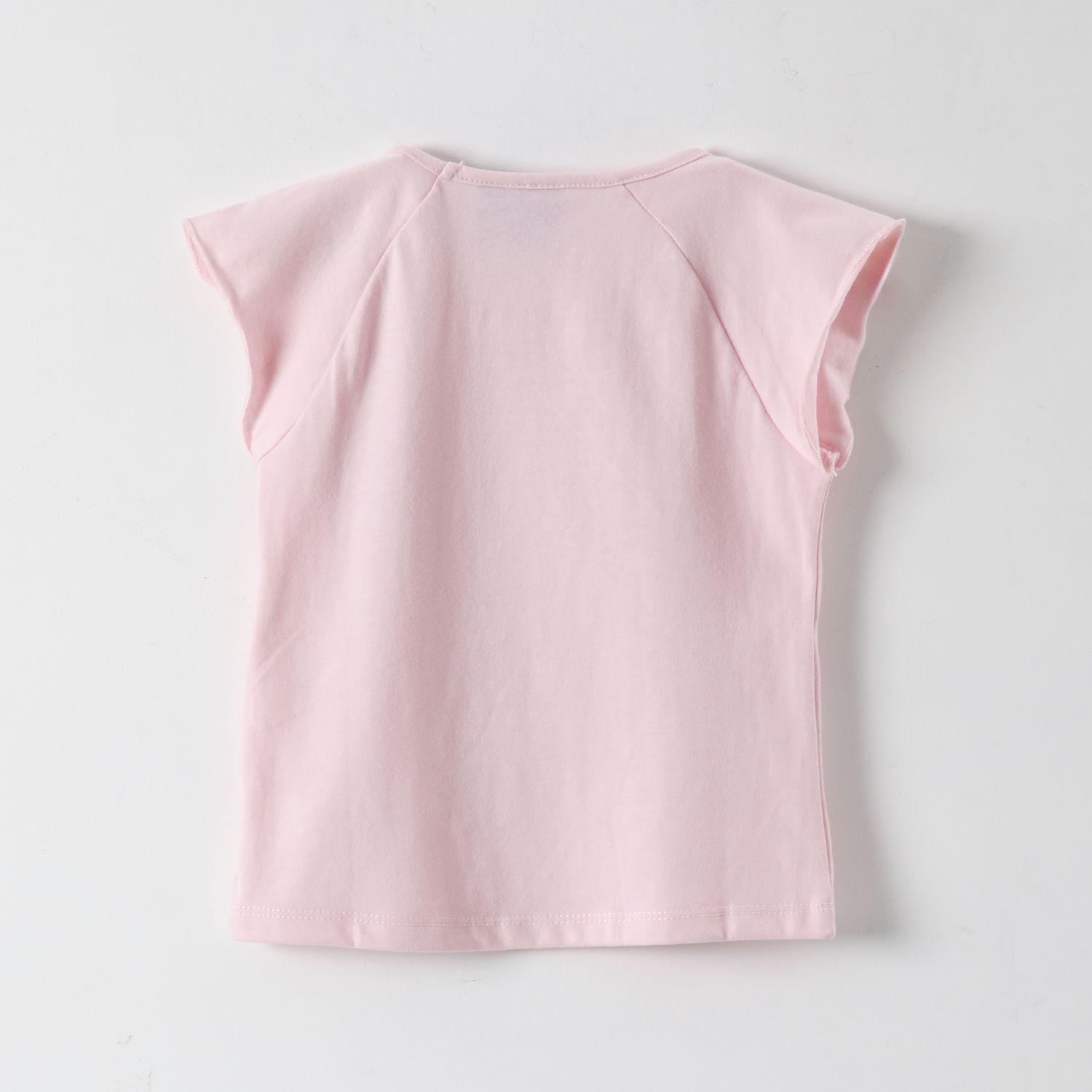 Polera Manga Corta Niña Gabby y su Gatito Rosado-2