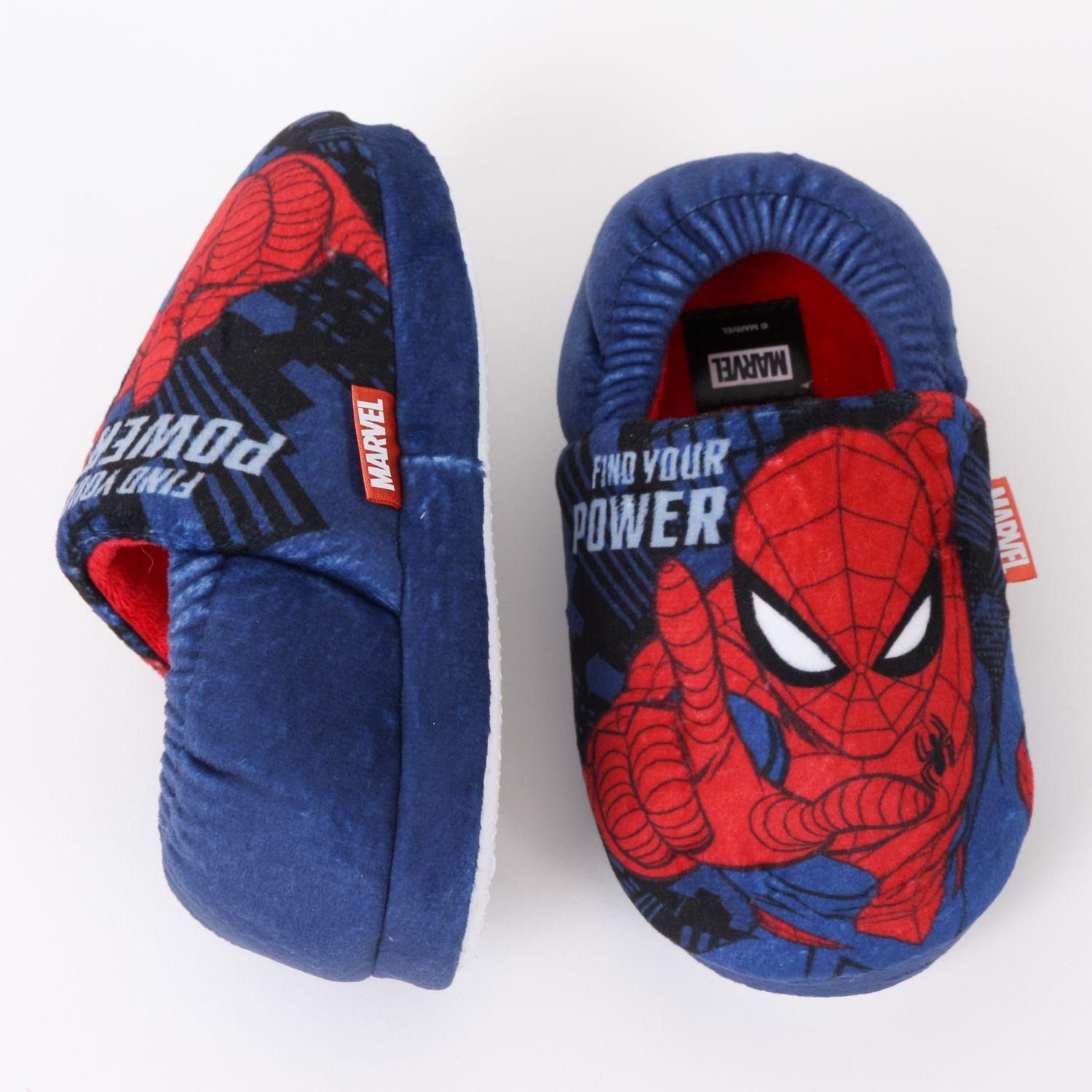 Pantufla Niño Find Your Power Spiderman Azul Marvel-3
