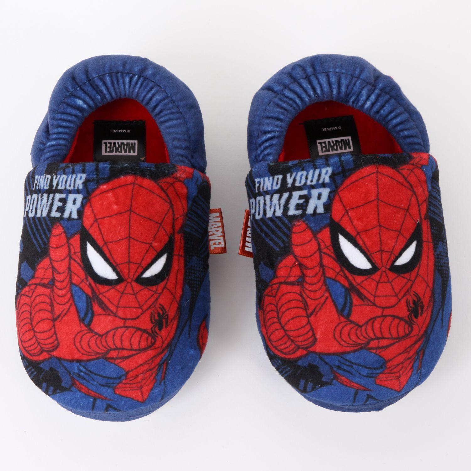Pantufla Niño Find Your Power Spiderman Azul Marvel-4