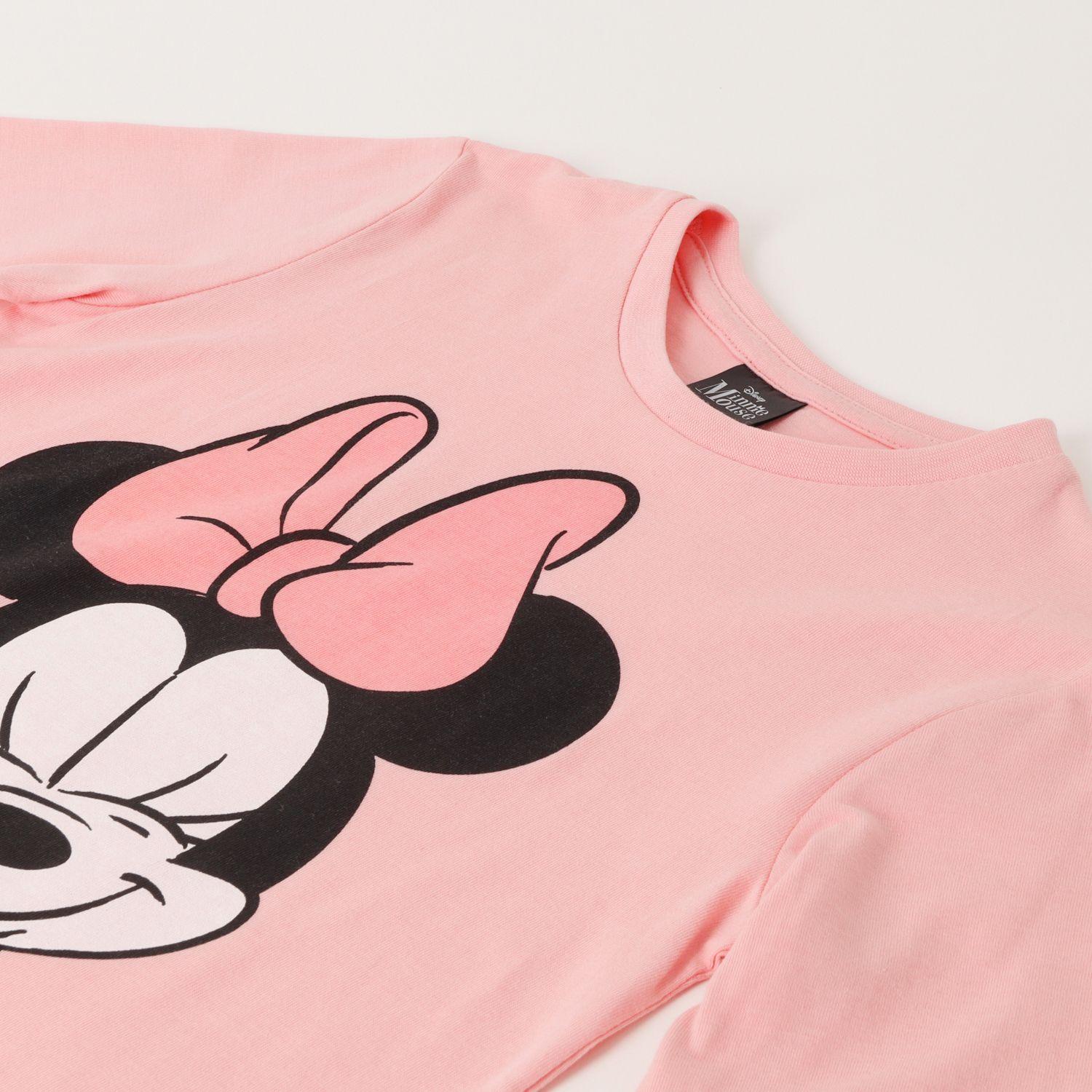 Conjunto Niña Minnie Coquette Rosado Disney-1
