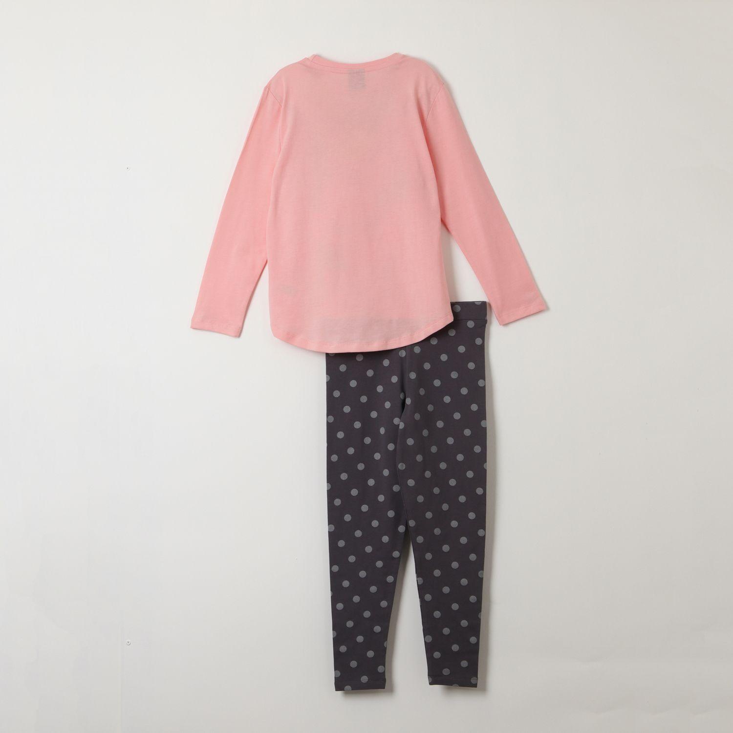 Conjunto Niña Minnie Coquette Rosado Disney-3