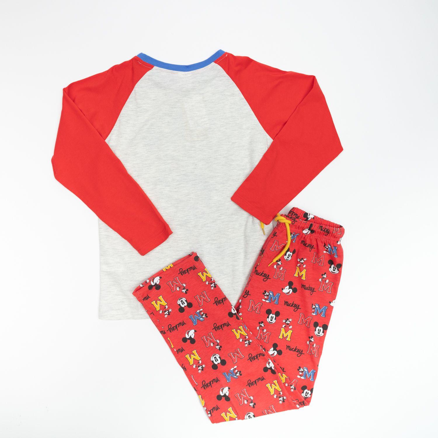 Pijama Niño Mickey Cool Rojo Disney-1