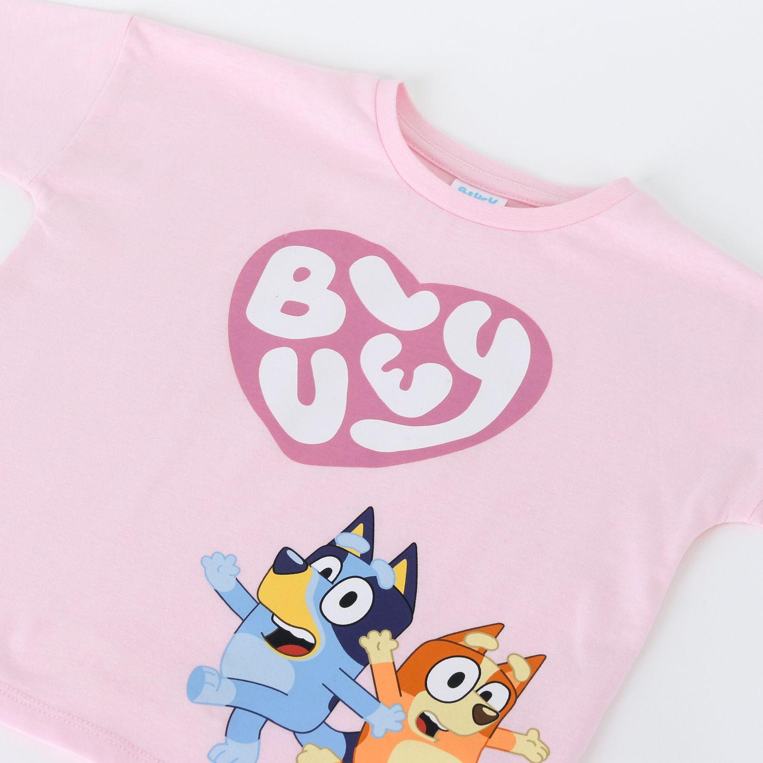 Conjunto Niña Bluey Rosado-2