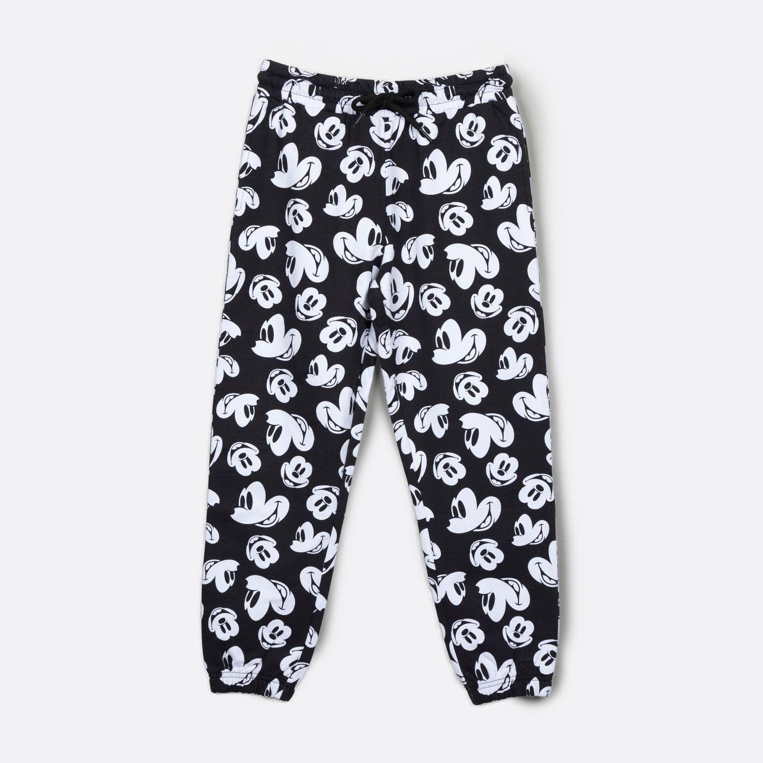 Pantalon de Buzo Niño Full Print Mickey Gris Disney-2