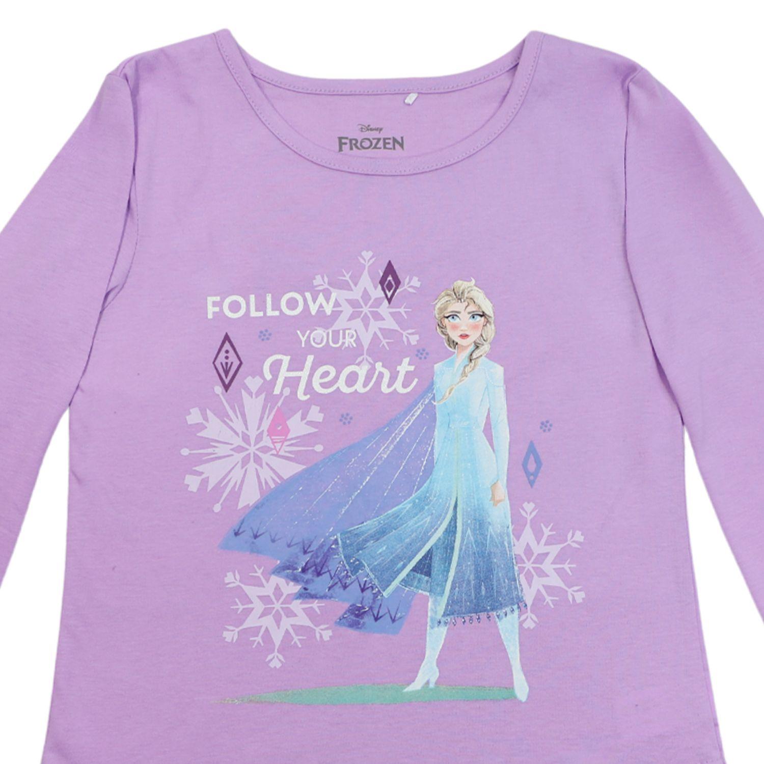 Polera Manga Larga Niña Frozen Princess Lila Disney-2