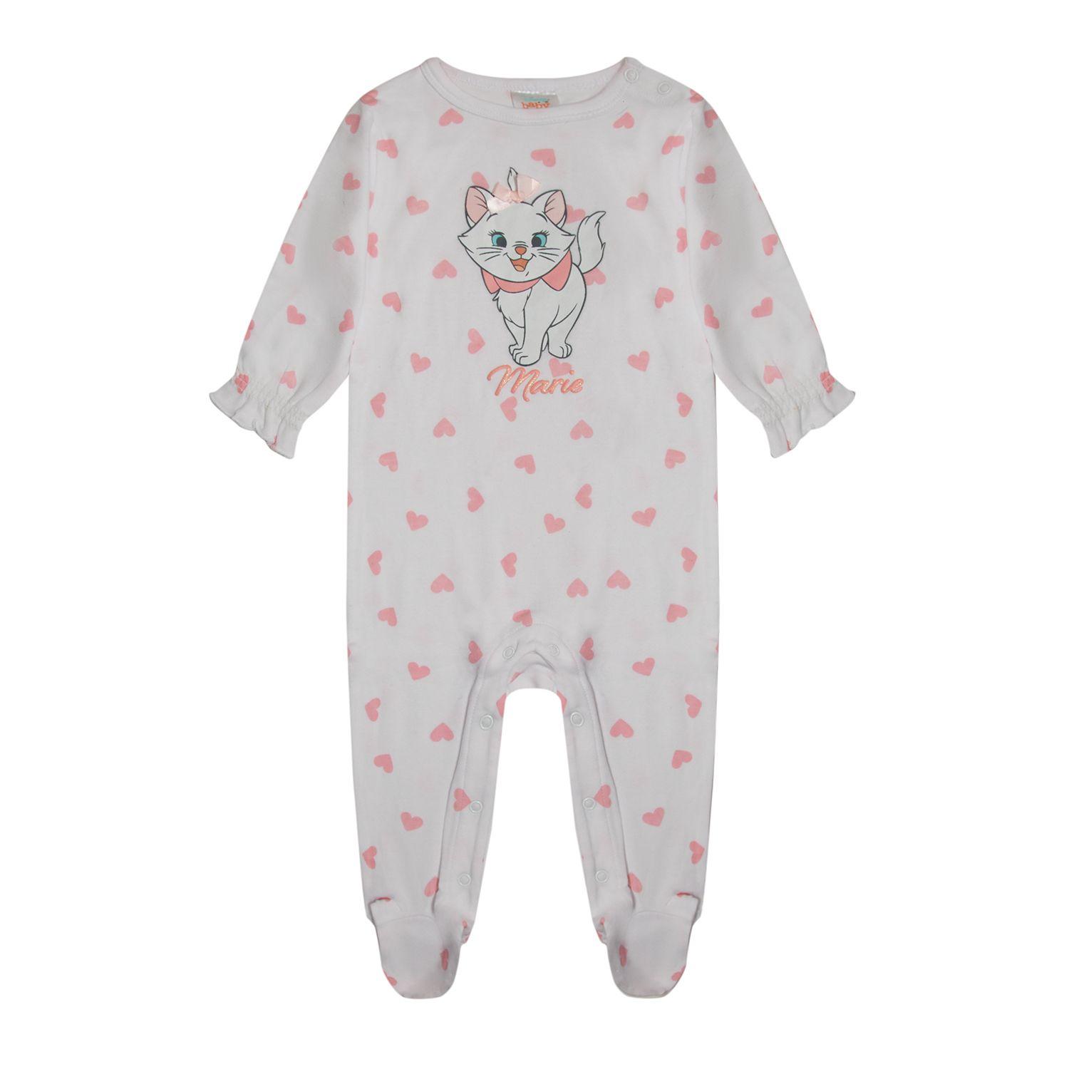 Enterito Bebe Los Aristogatos Hearts Blanco Disney-0